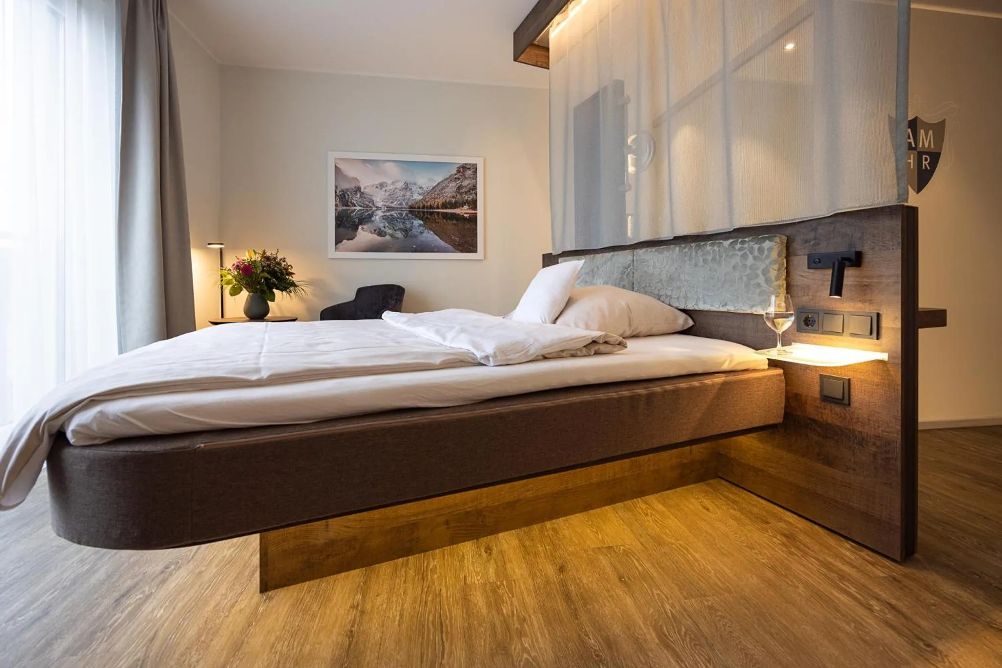 Photo of the whole room, Bed in Hotel Alte Mark