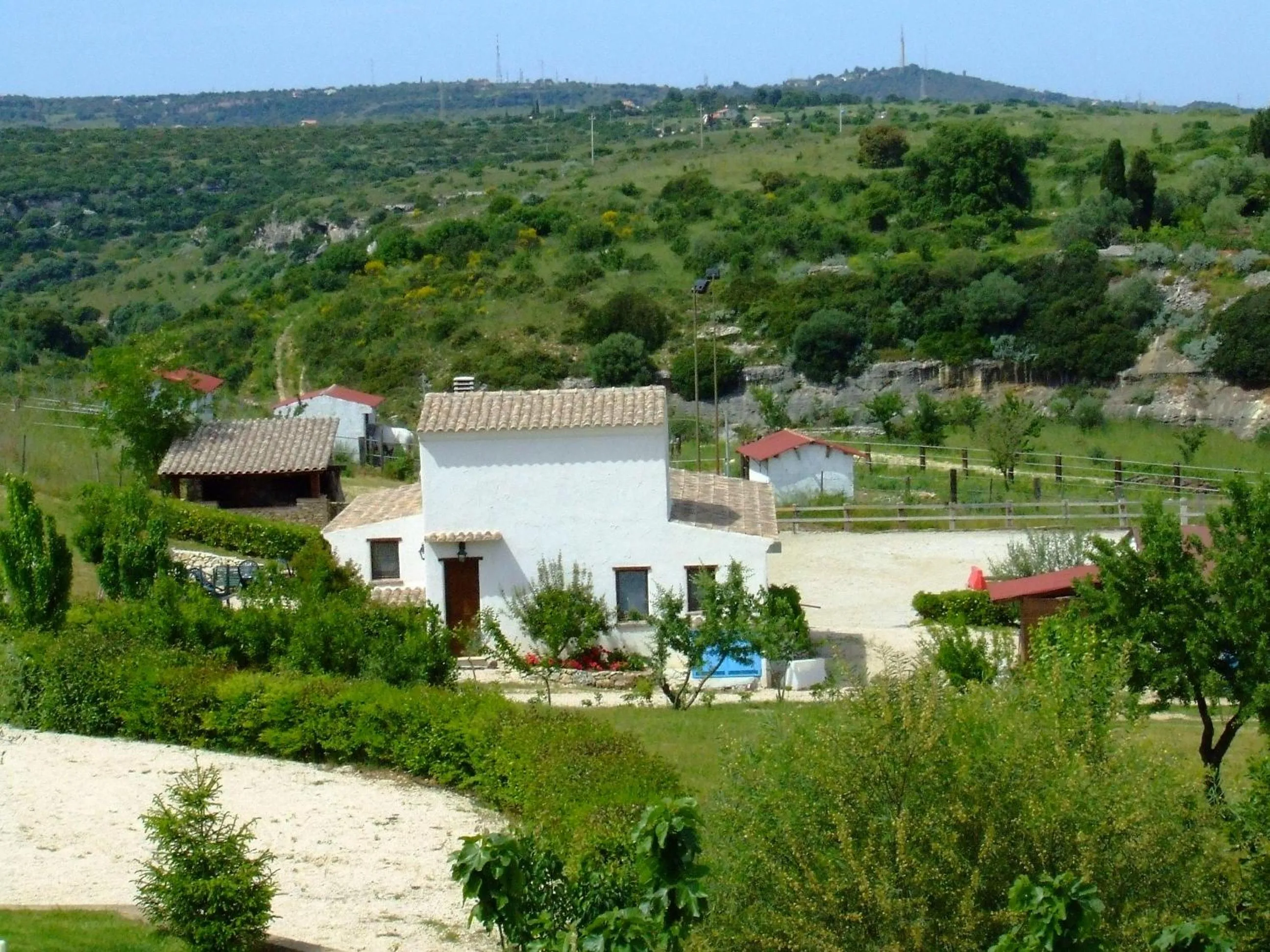 Garden in B&B Badde Cubas