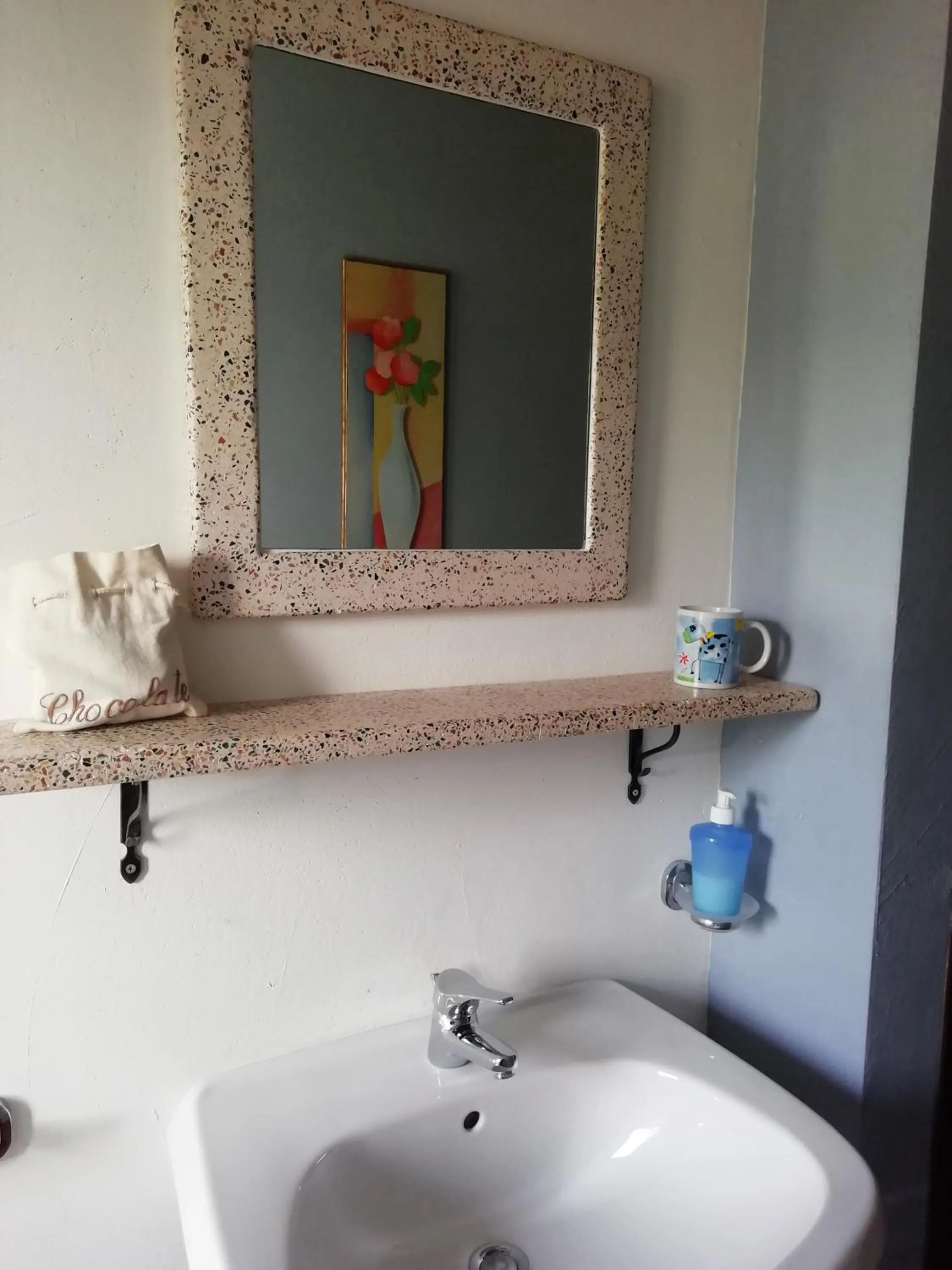 Bathroom in B&B Badde Cubas