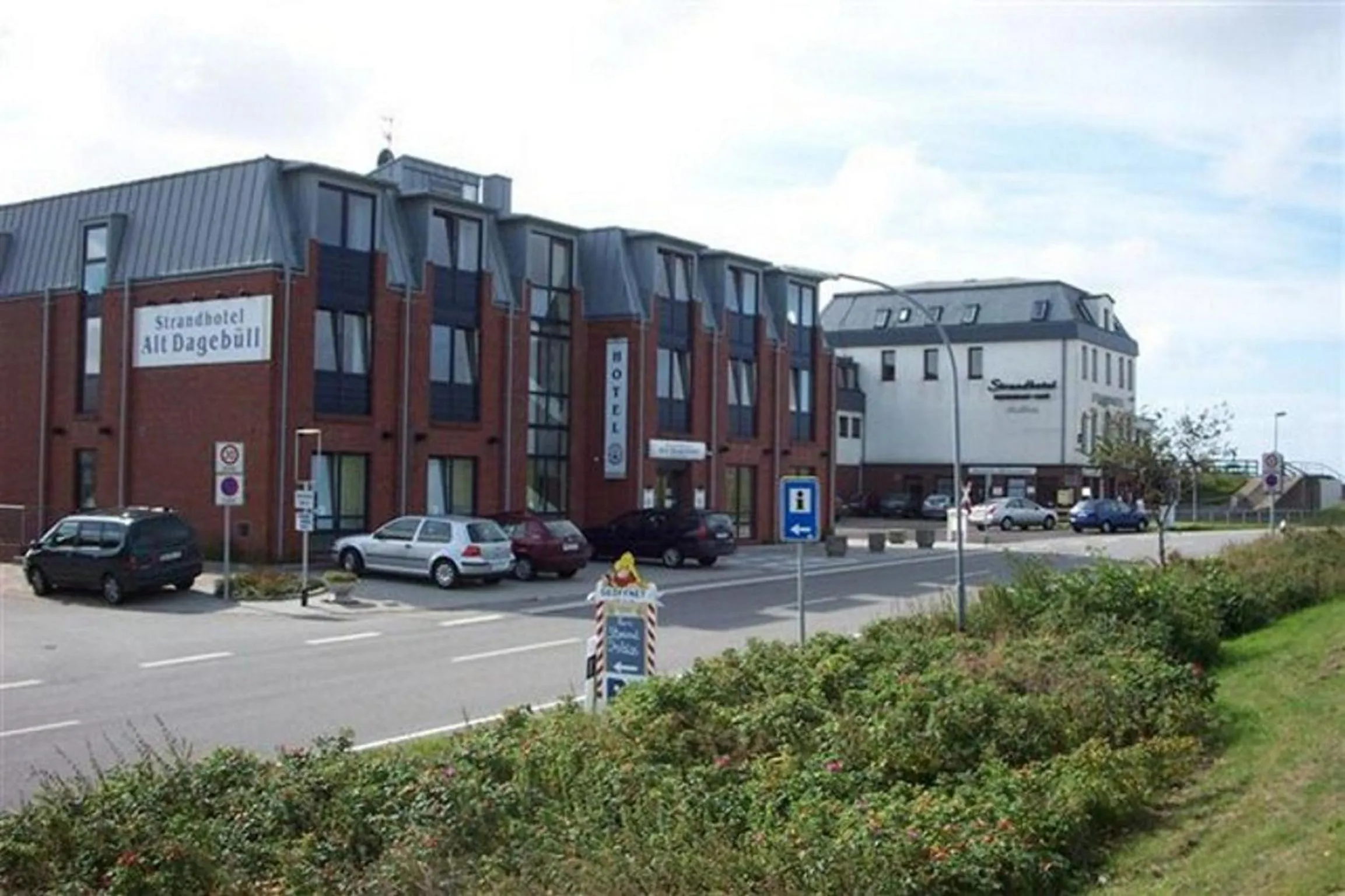 Property building in Strandhotel Dagebüll direkt an der Nordsee