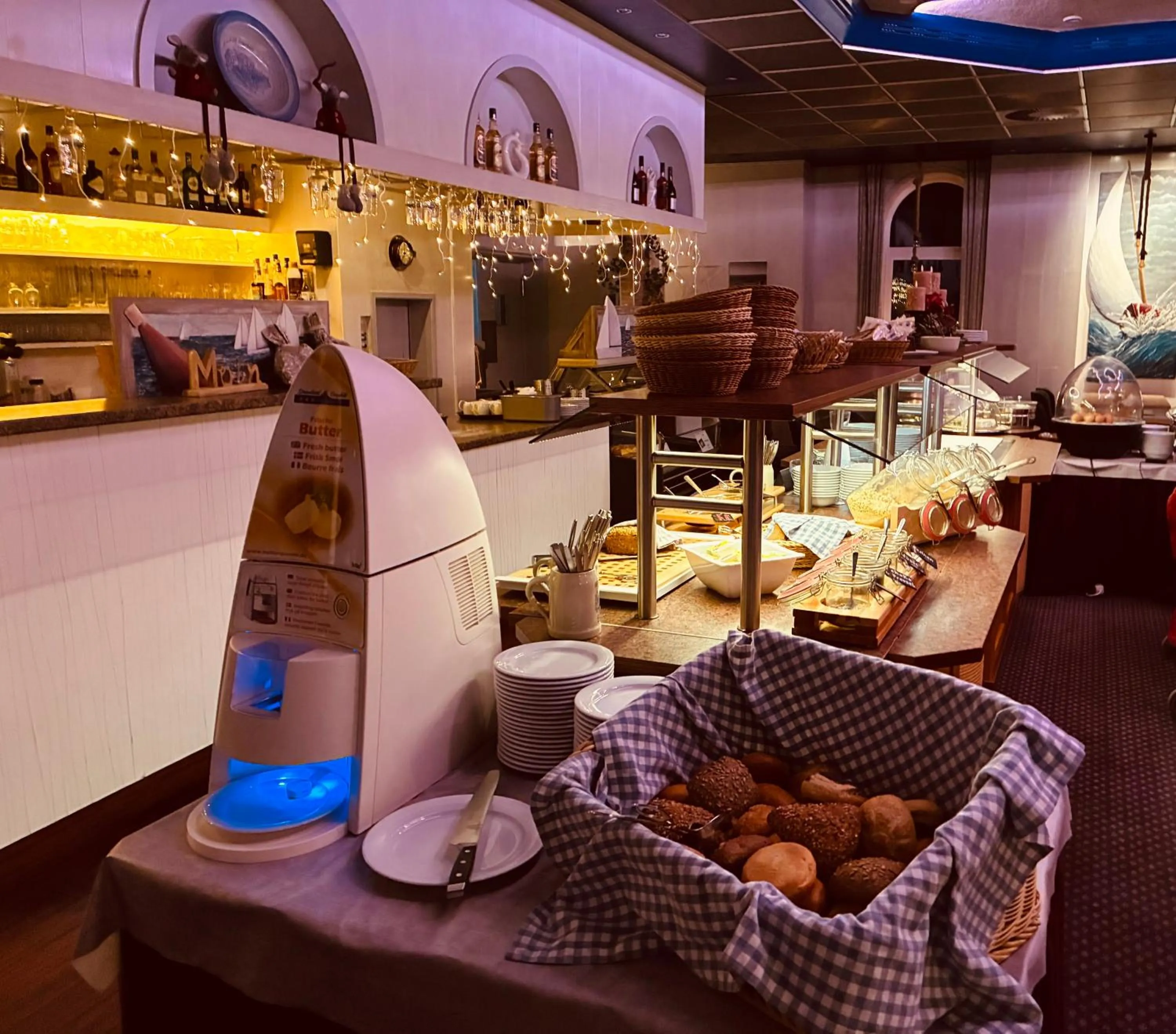 Food and drinks in Strandhotel Dagebüll direkt an der Nordsee