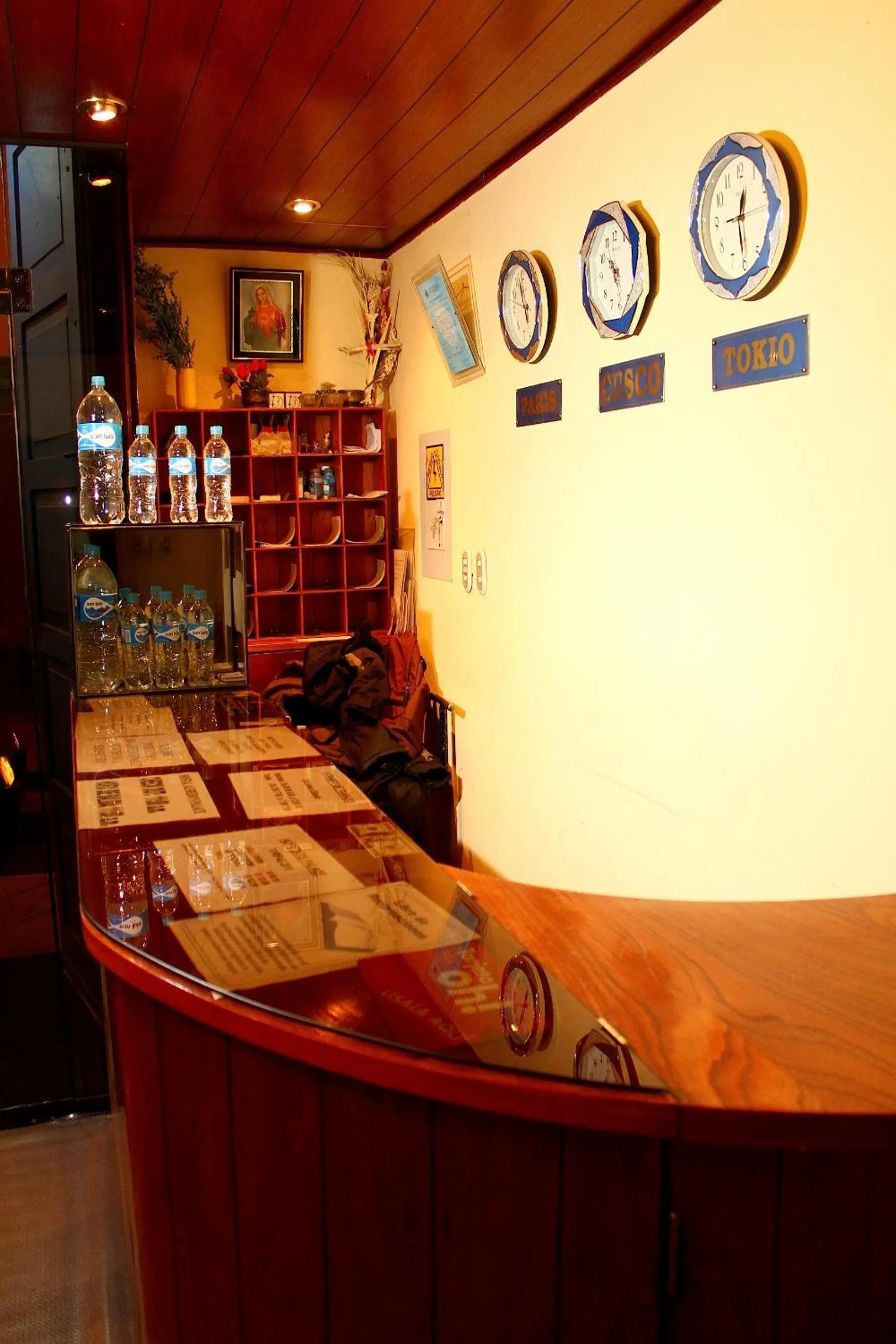 Lobby or reception in Hostal Alfredo's Palace