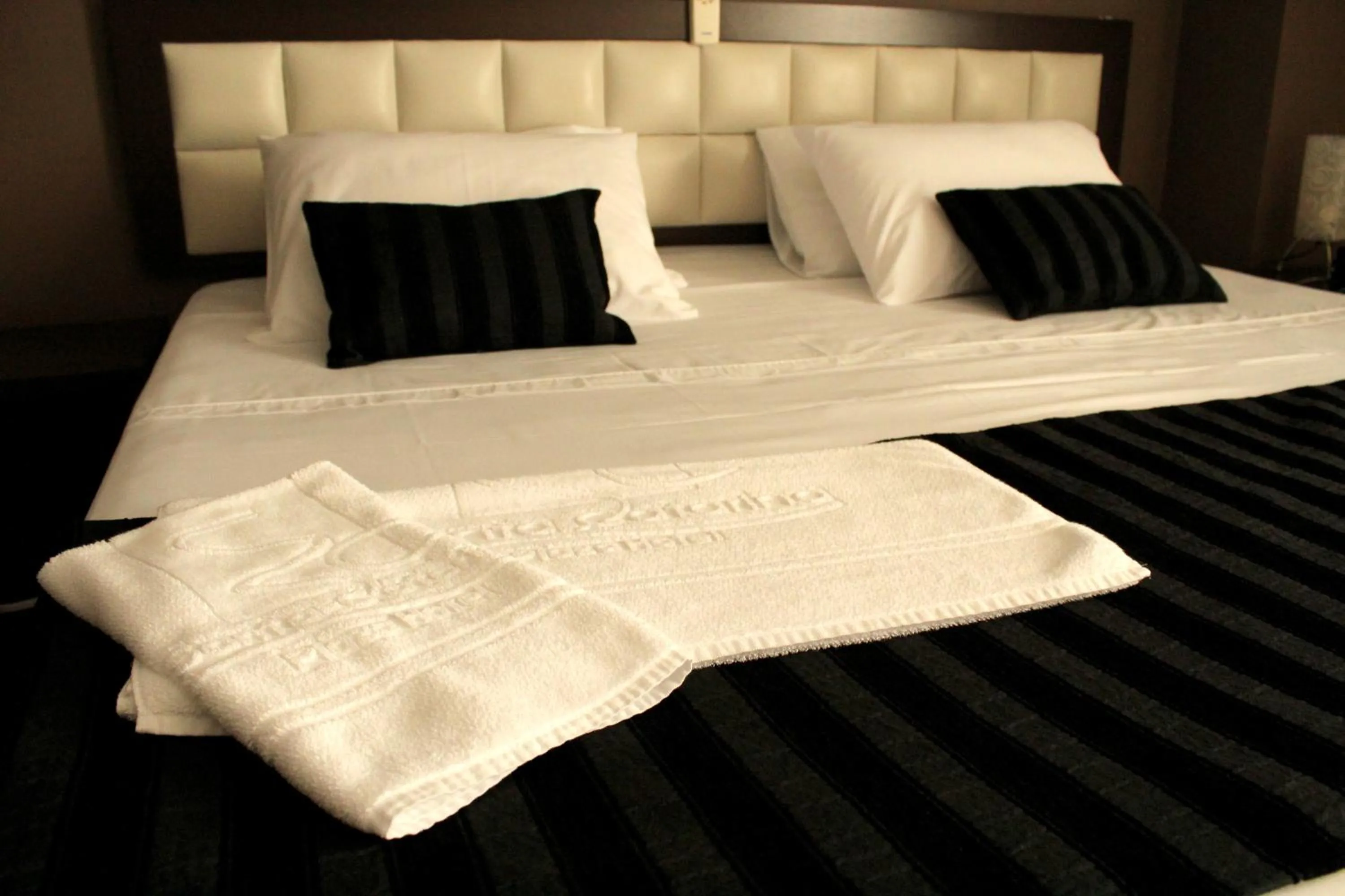 Bed in Santa Catarina Plaza Hotel