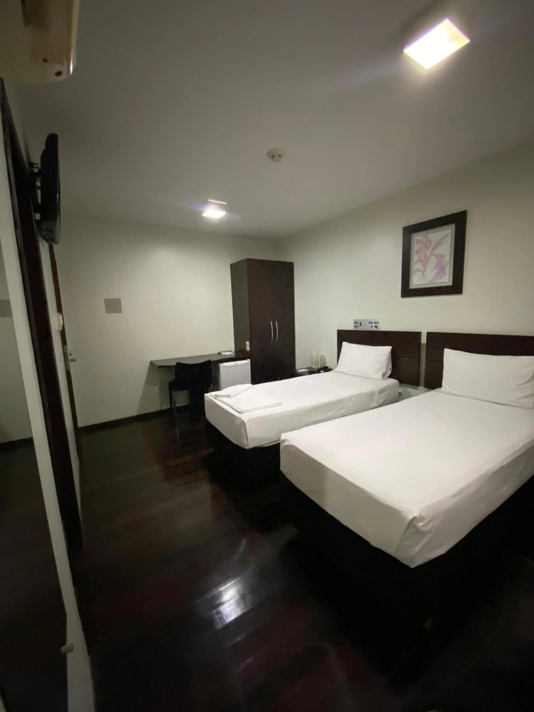 Bed in Santa Catarina Plaza Hotel