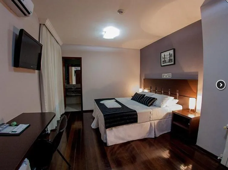 Bed in Santa Catarina Plaza Hotel
