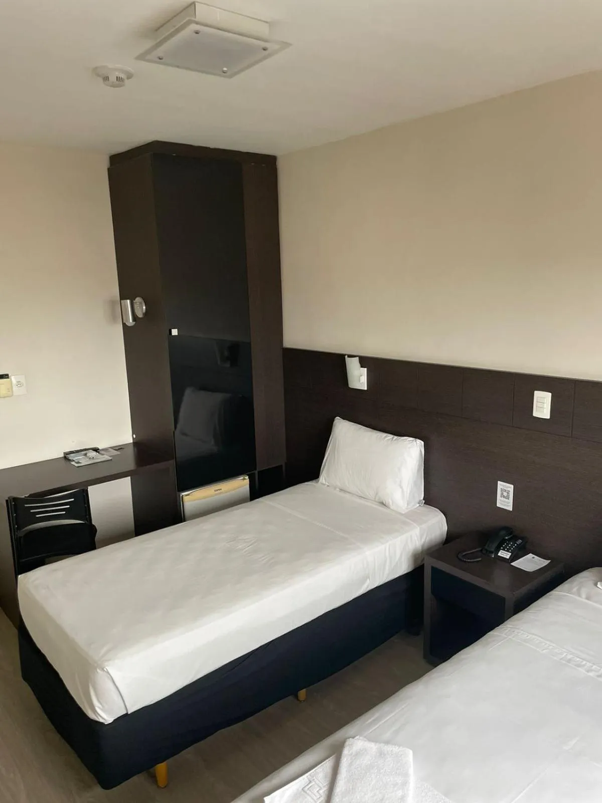 Bed in Santa Catarina Plaza Hotel