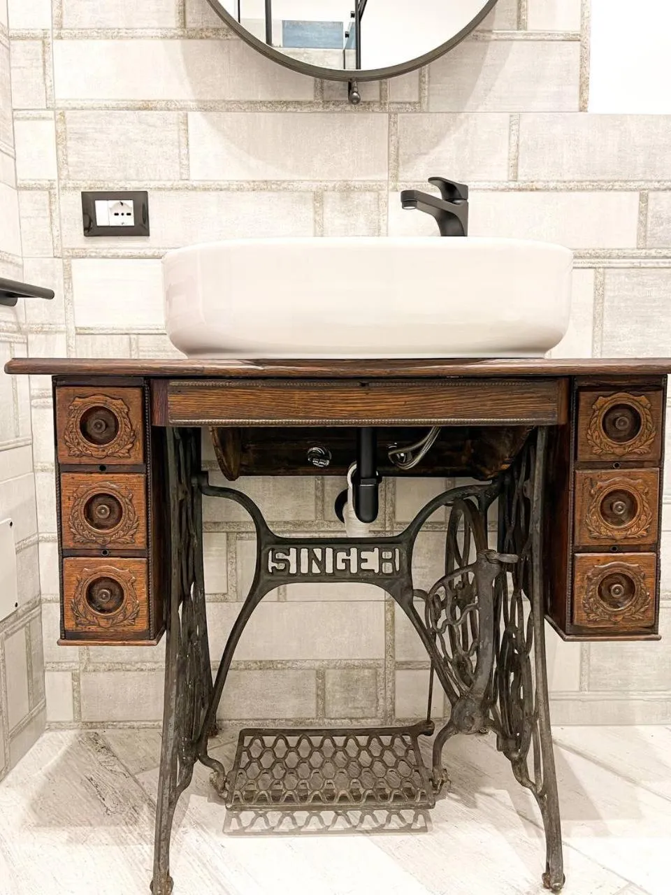 Bathroom in BaRock B&B Palermo