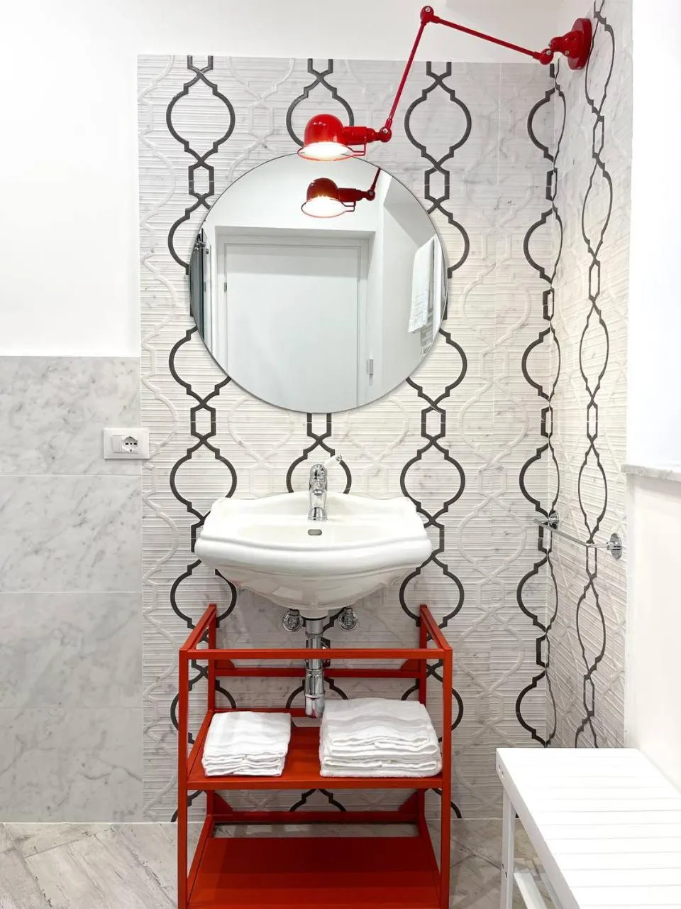 Bathroom in BaRock B&B Palermo