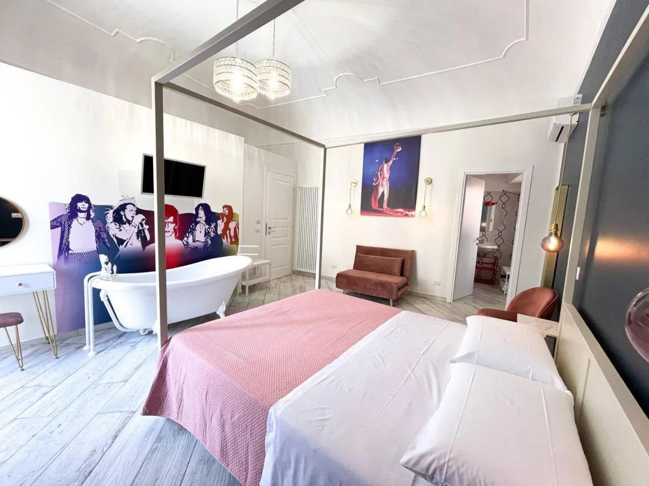 Bed in BaRock B&B Palermo