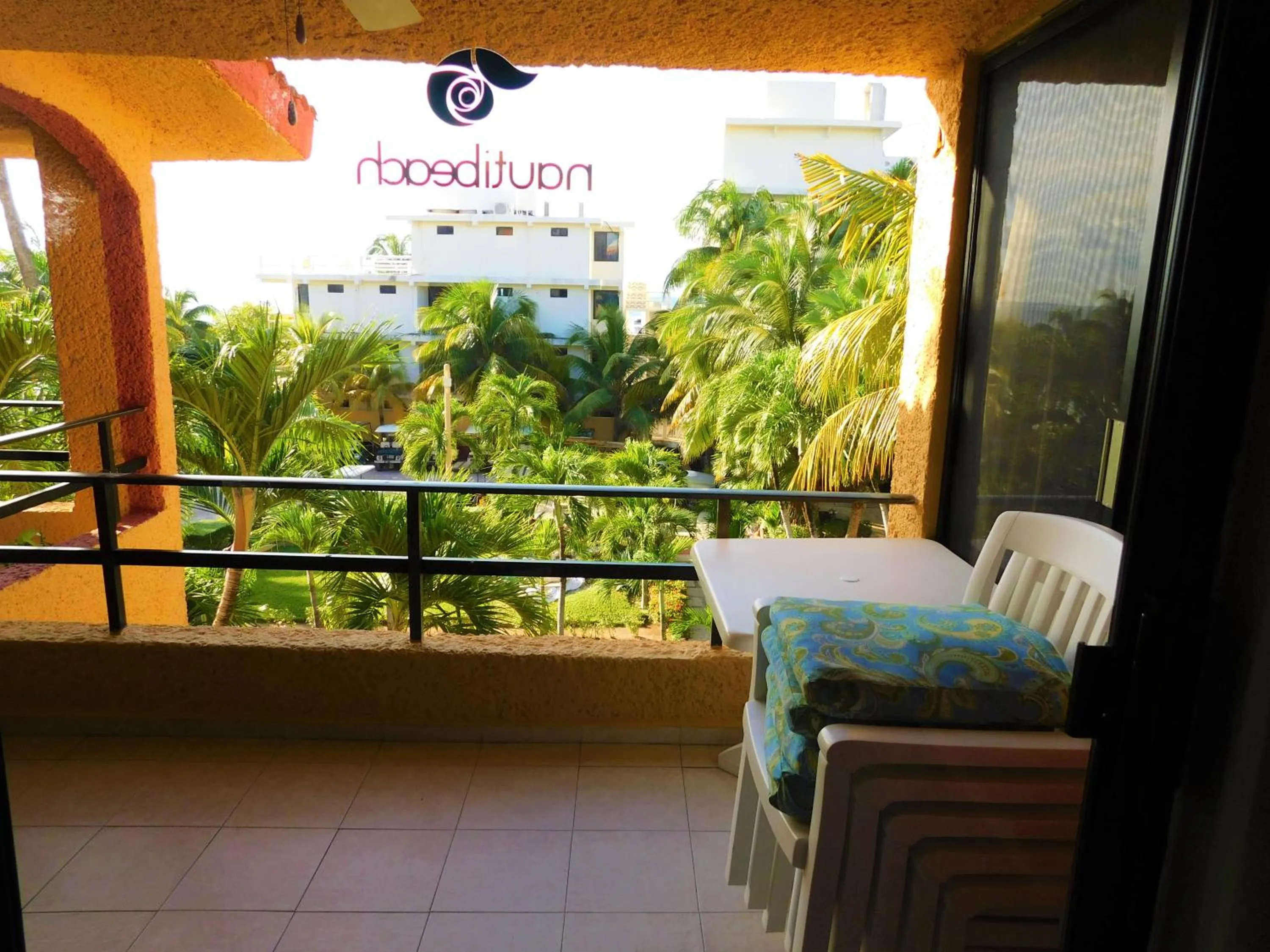 Balcony/Terrace in Nautibeach Beach Front Condos in North Beach