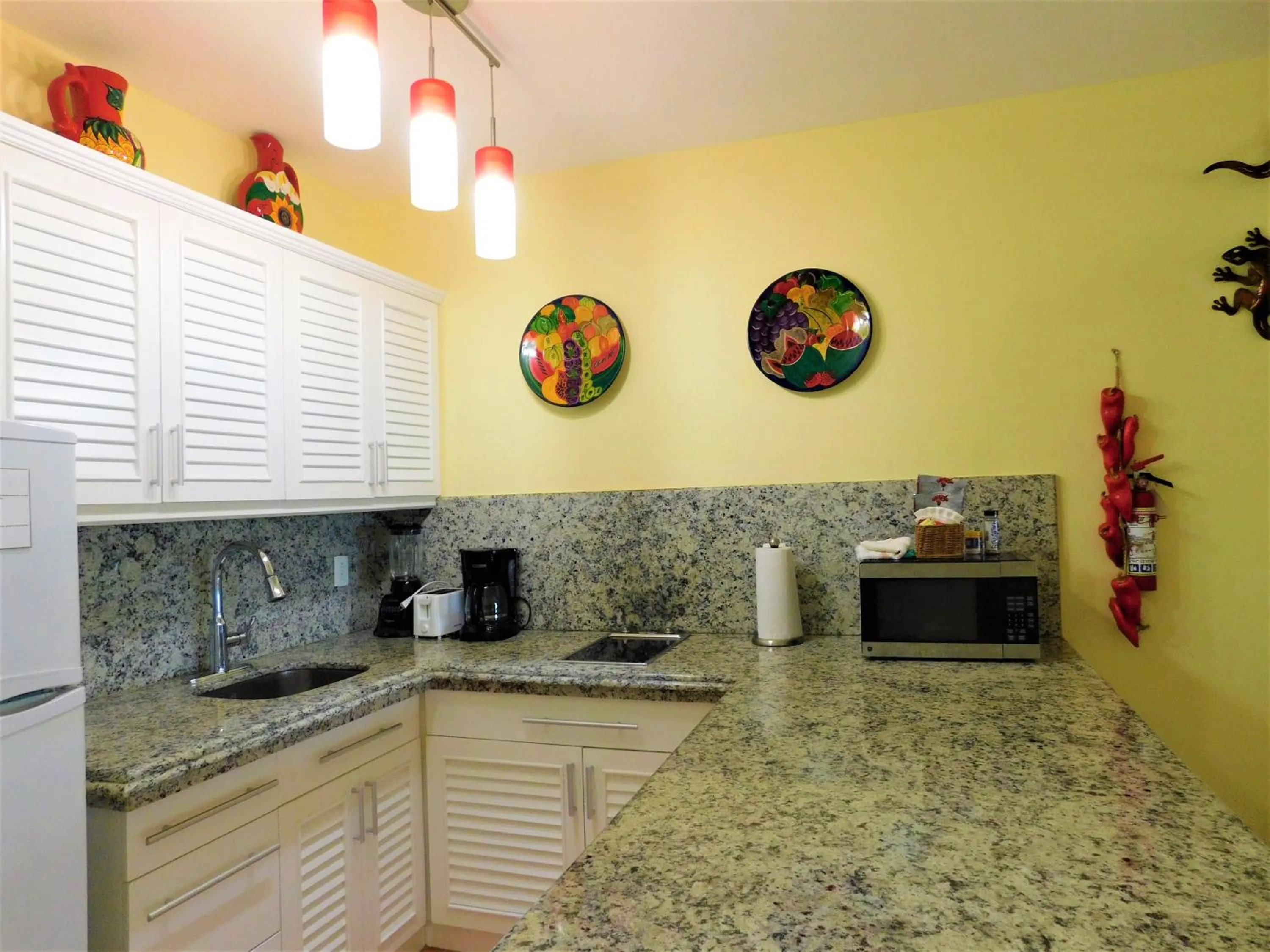 Kitchen or kitchenette in Nautibeach Beach Front Condos in North Beach