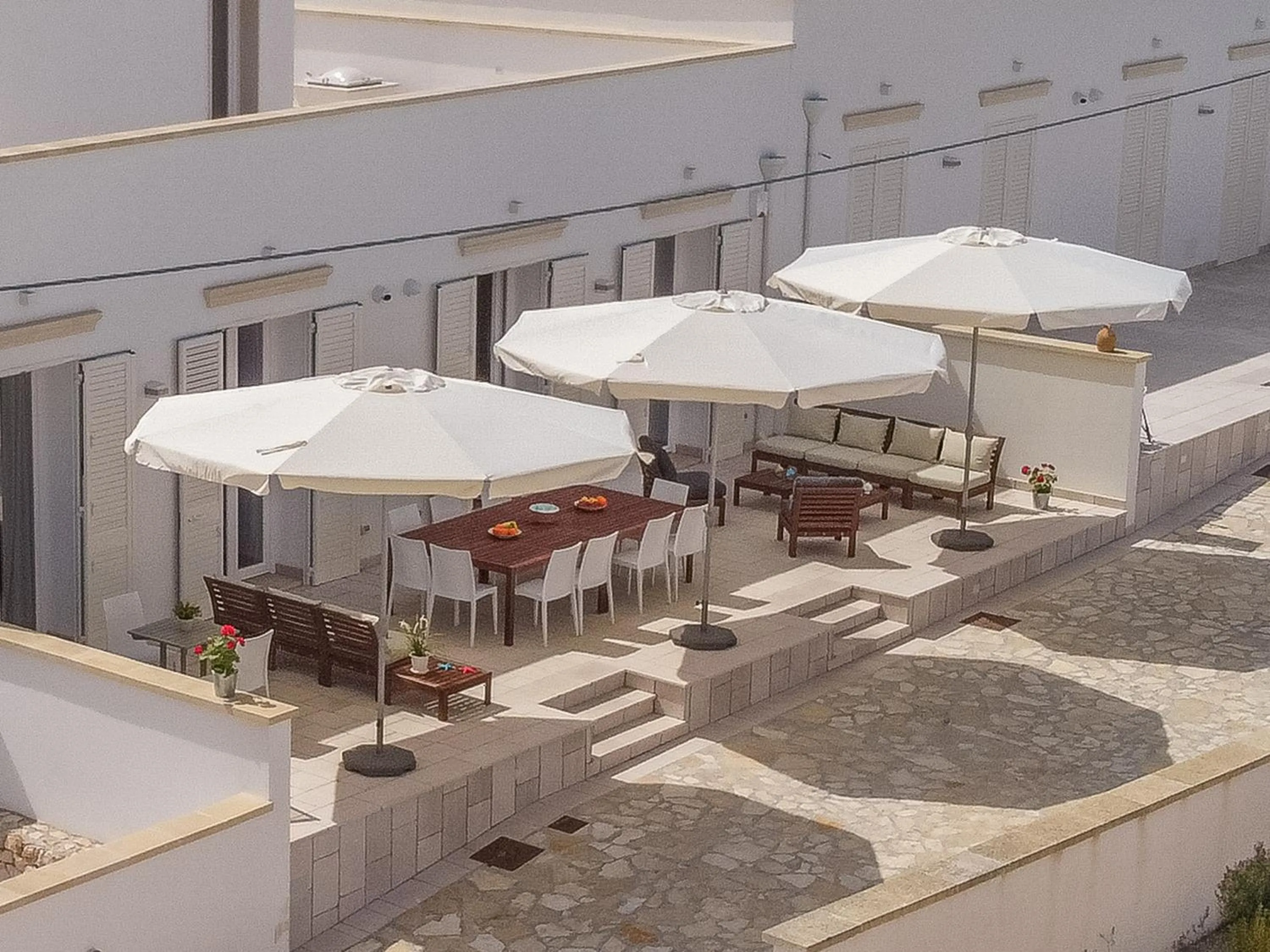 Patio in B&BLeucaineout