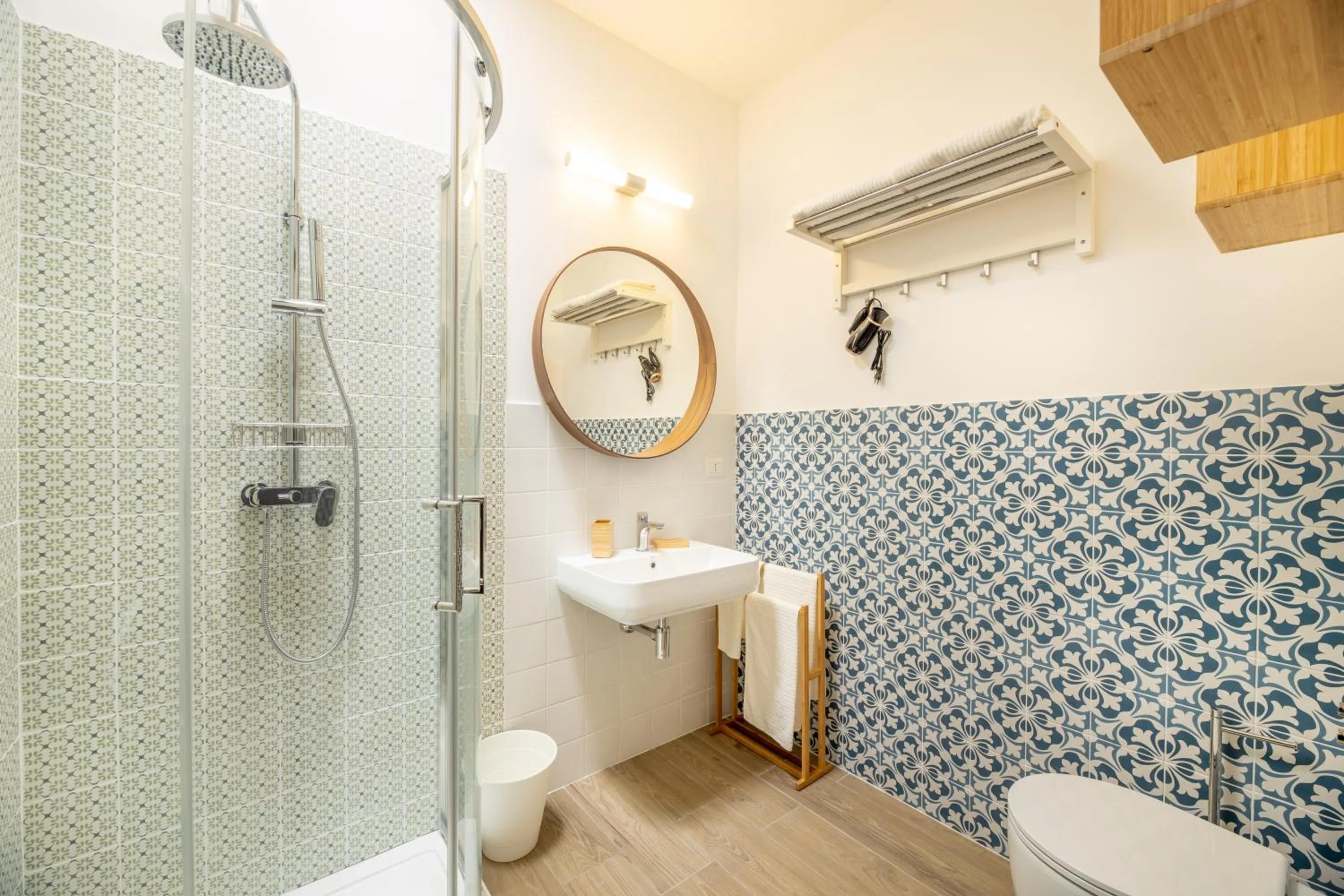 Bathroom in B&BLeucaineout