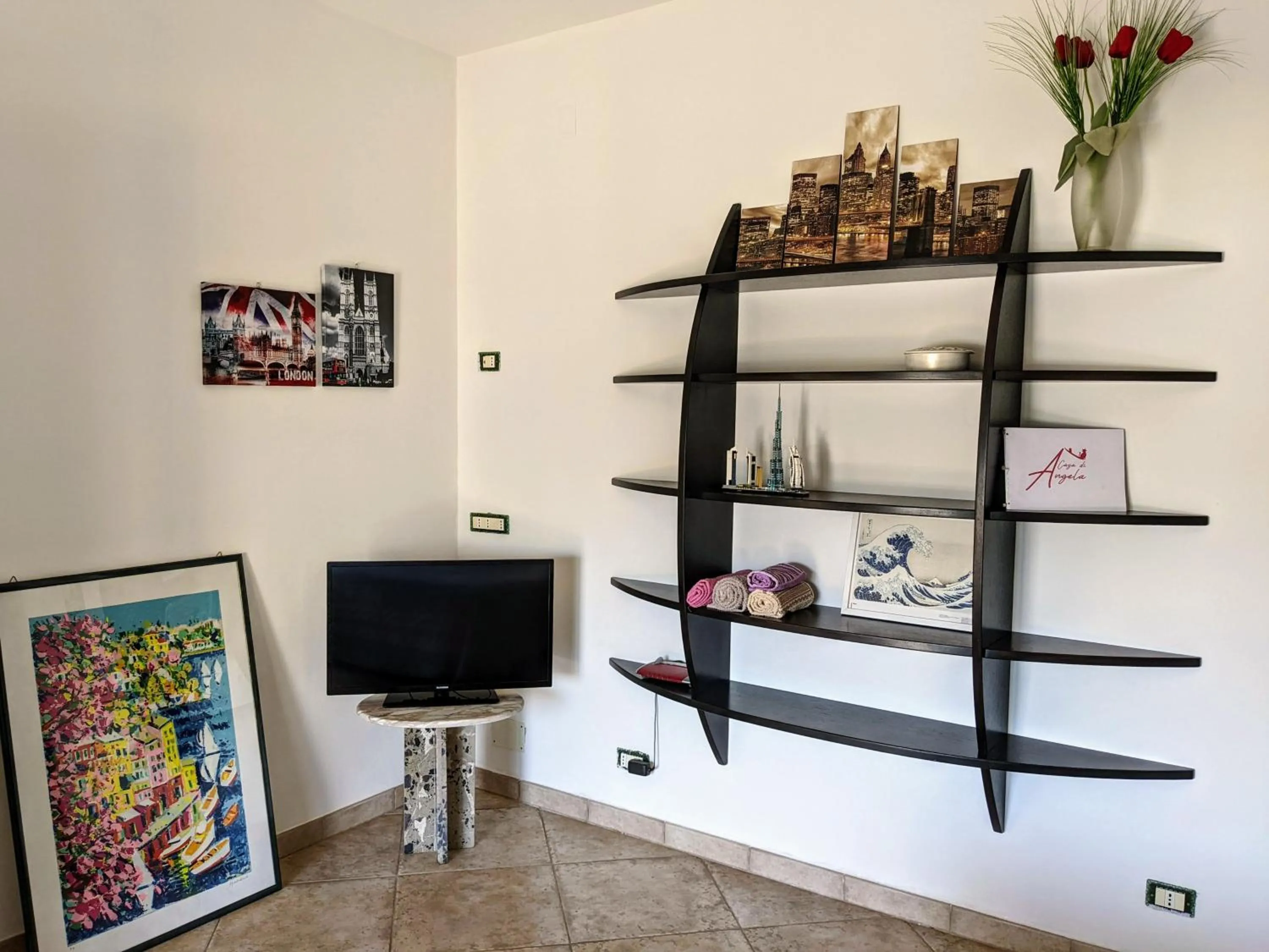TV and multimedia in B&B A Casa di Angela