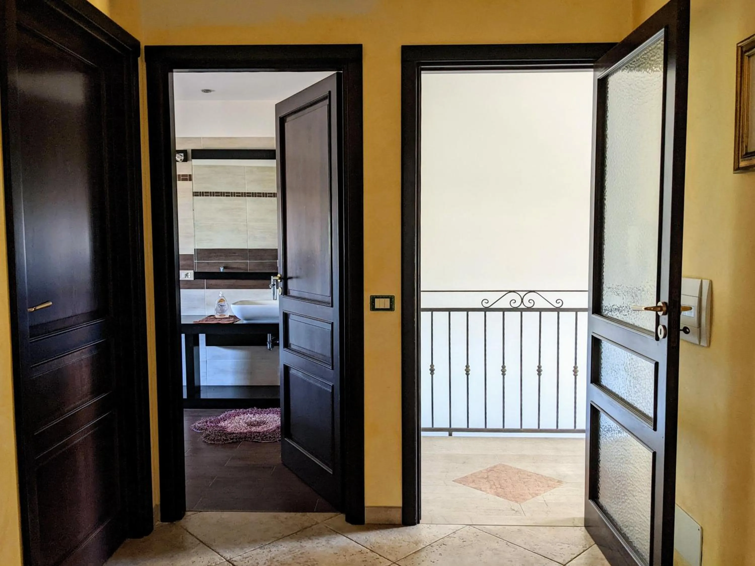Bathroom, Bed in B&B A Casa di Angela