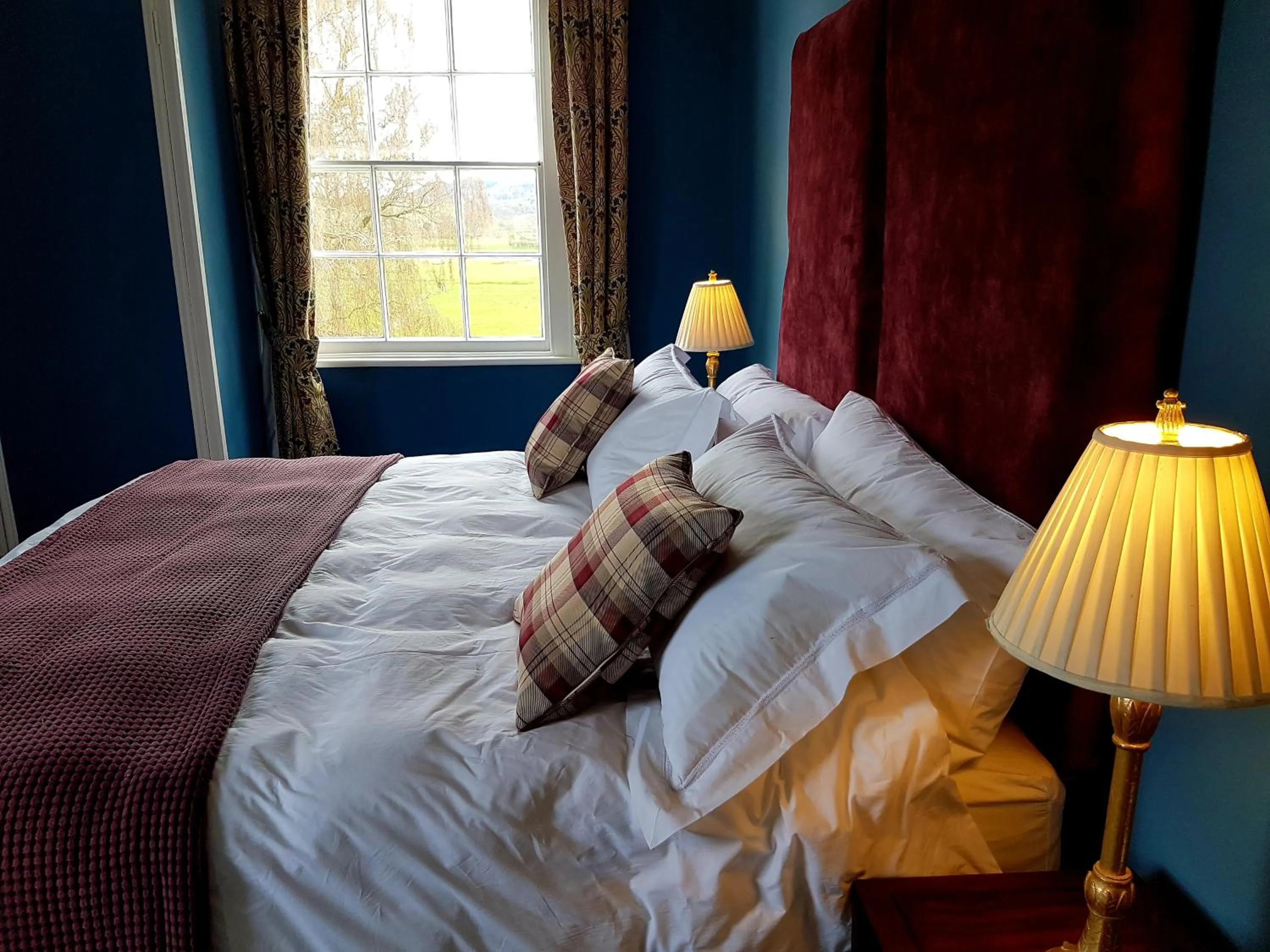 Bedroom, Bed in Upper Buckton B&B