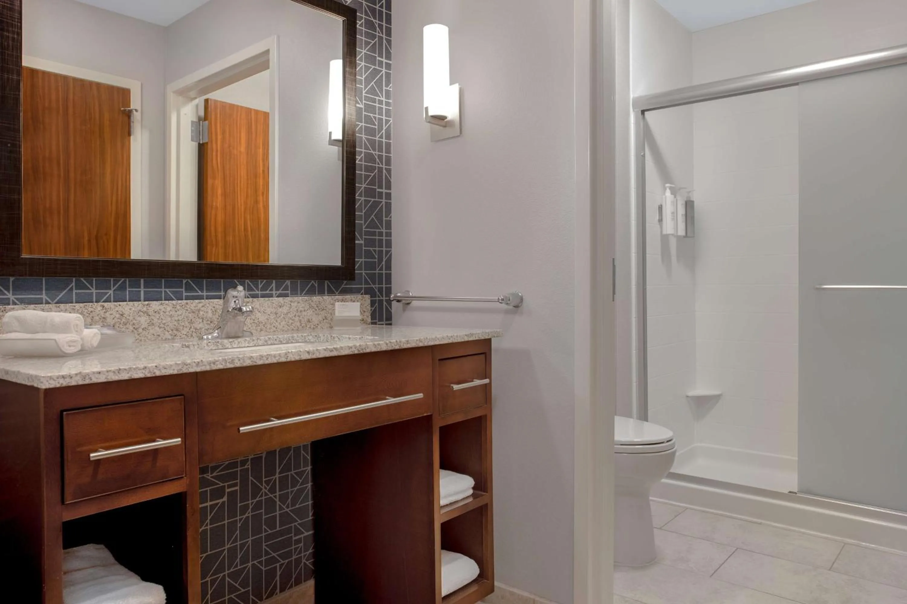 Shower in Homewood Suites by Hilton Lackland AFB/SeaWorld, TX