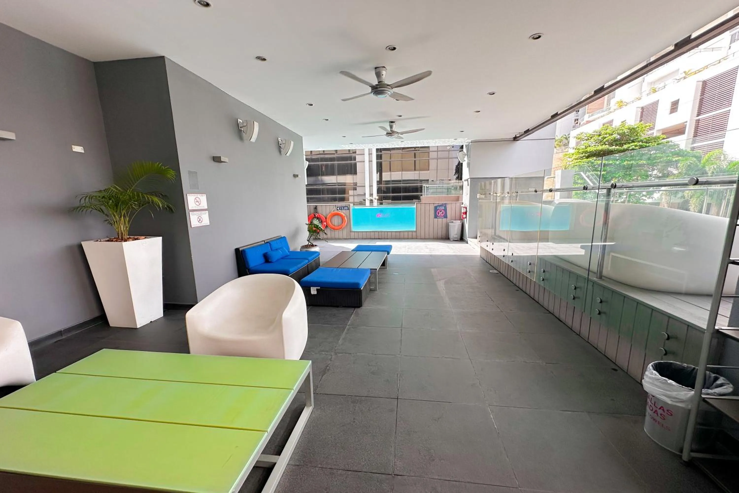 Balcony/Terrace in Aloft Panama