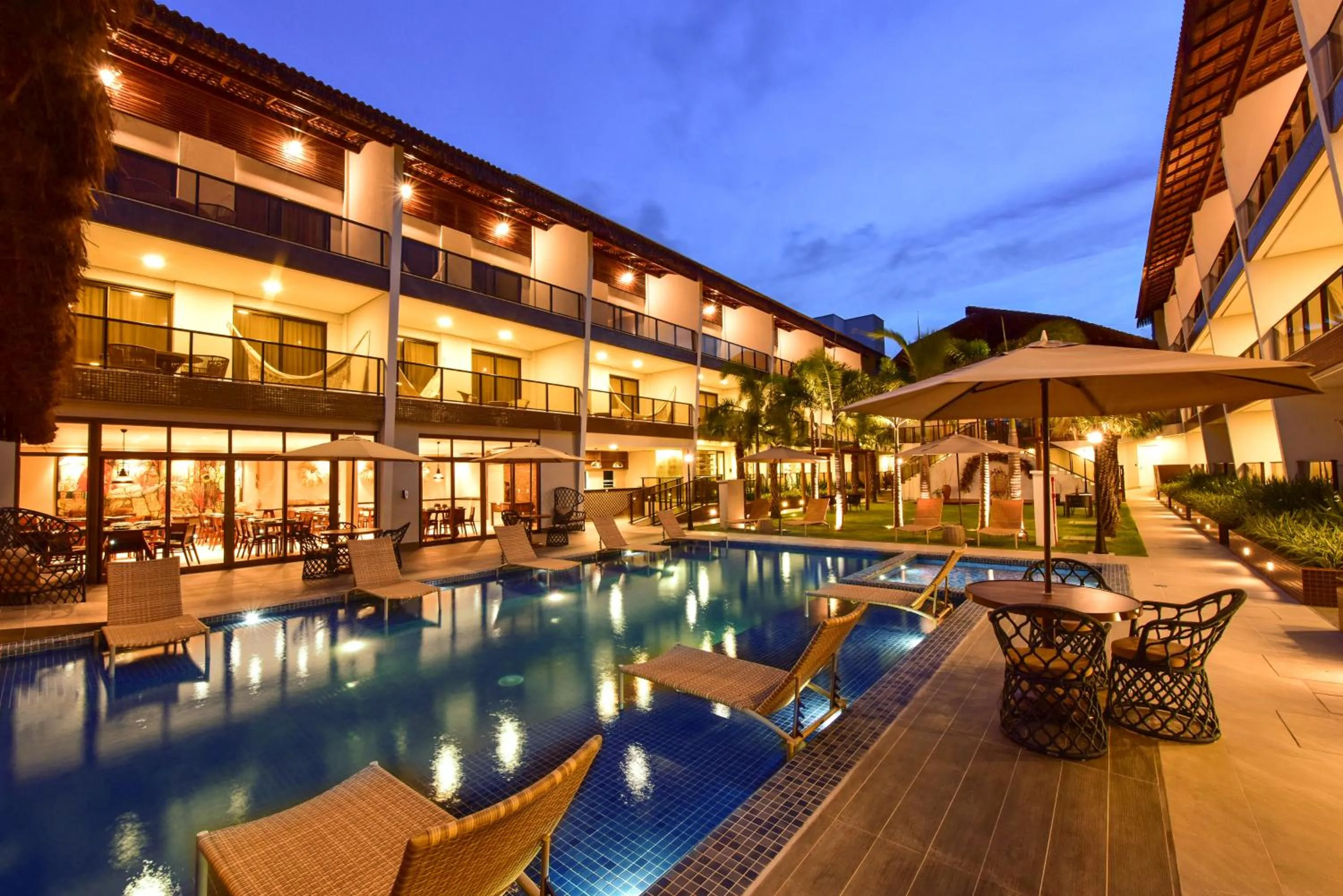 Property building in Porto das Dunas Boutique Praia Hotel