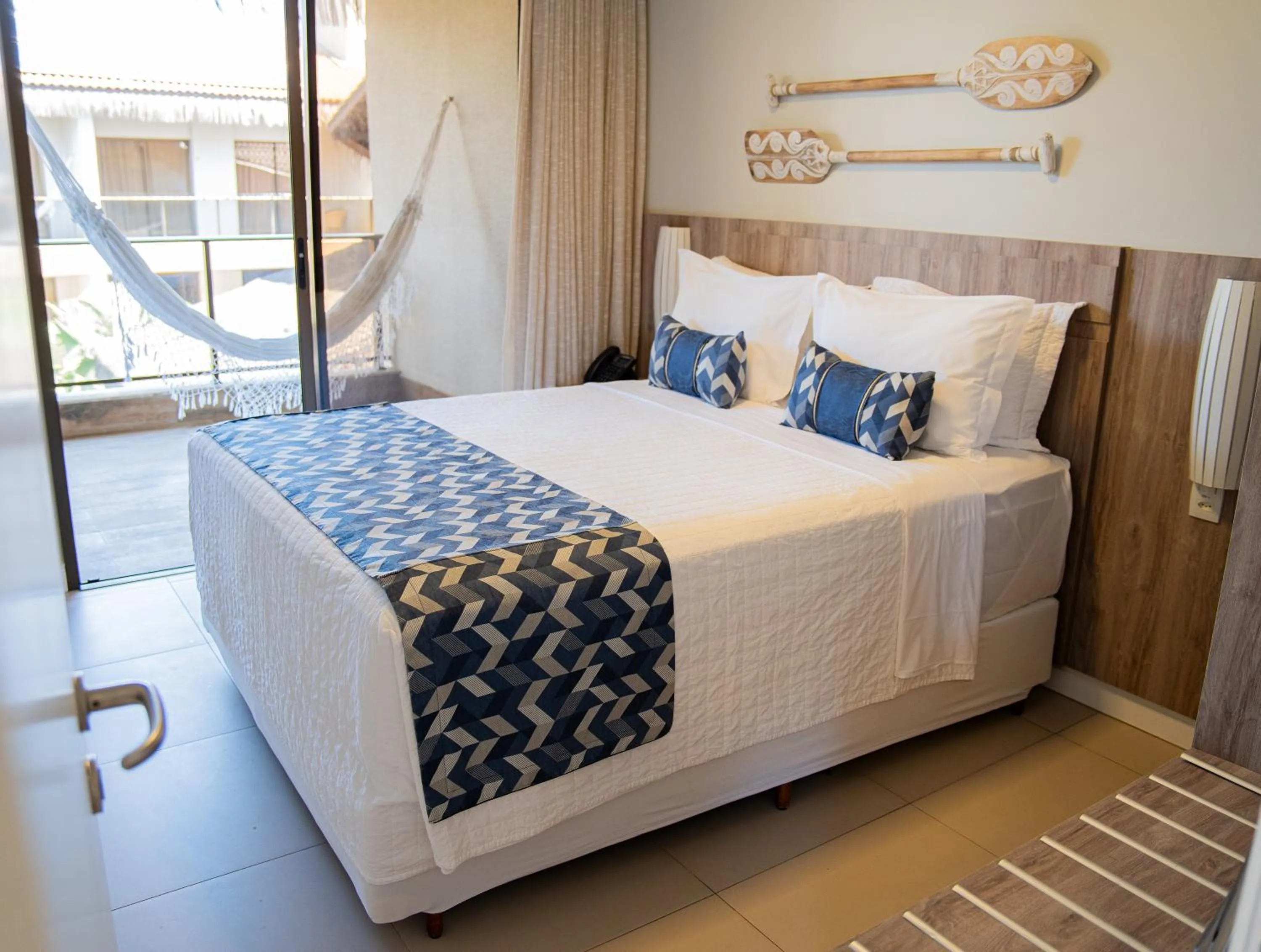 Bed in Porto das Dunas Boutique Praia Hotel