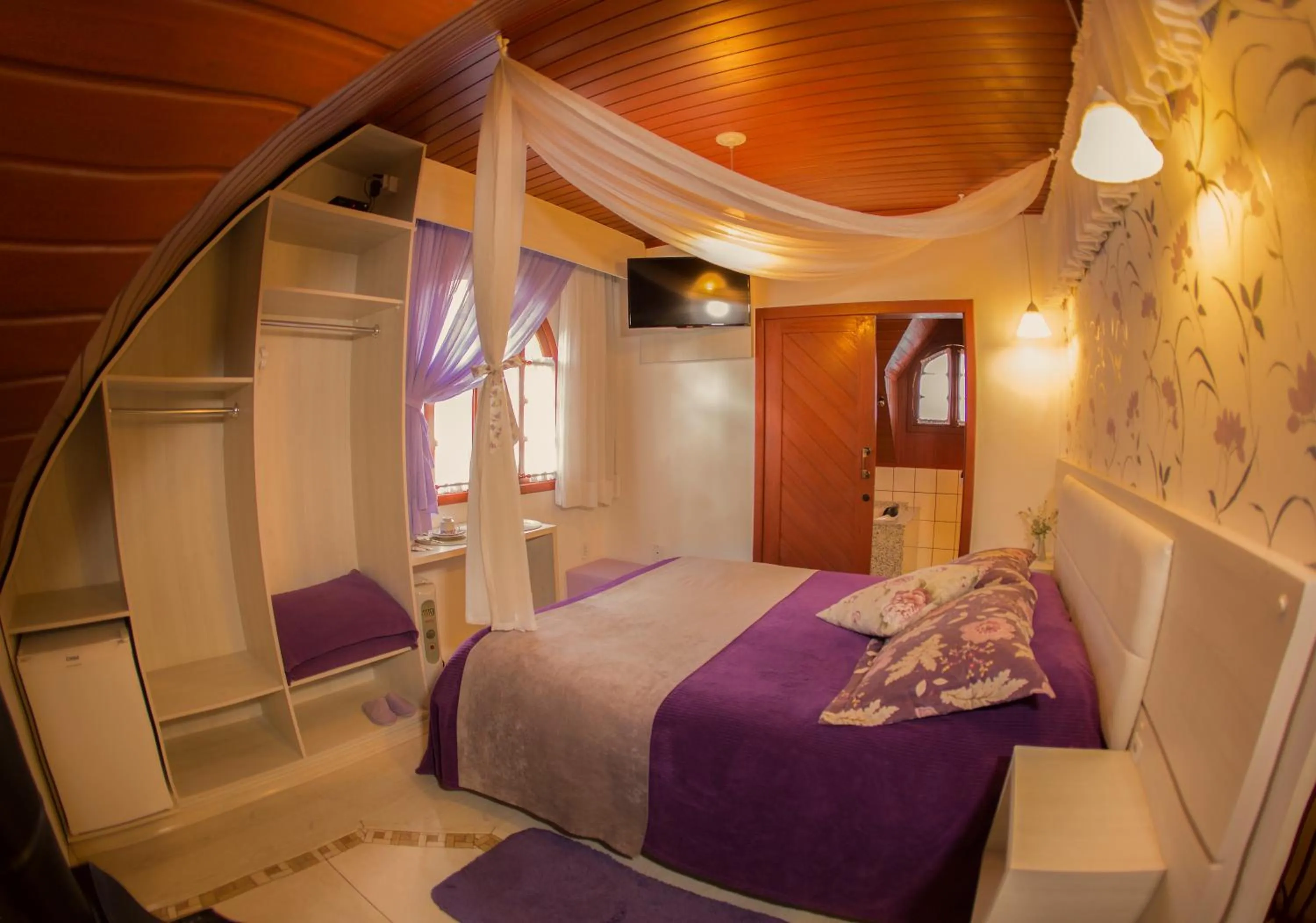 Bed in Chalé Alto da Serra - Pousada & Wellness Spa