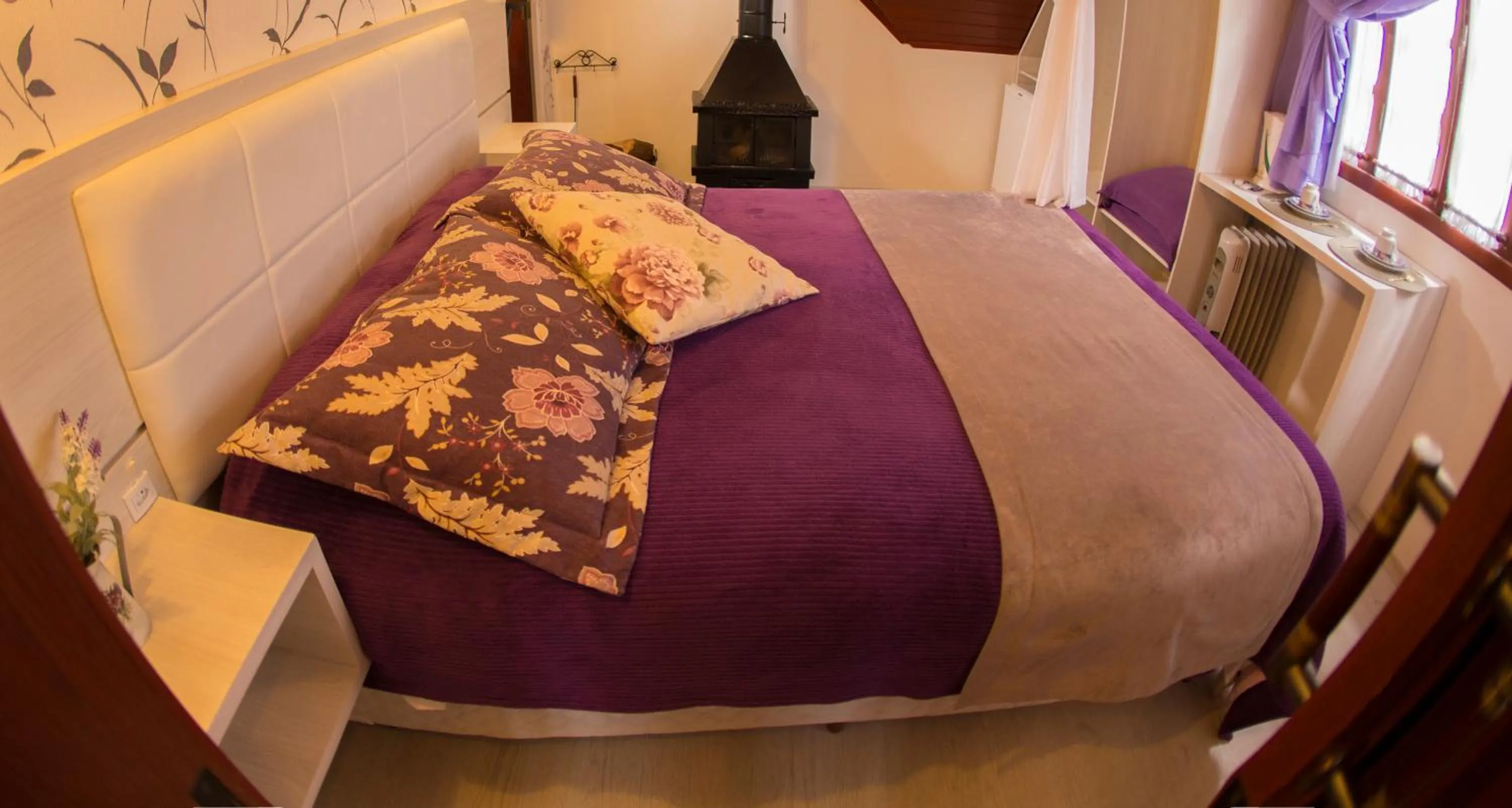 Bed in Chalé Alto da Serra - Pousada & Wellness Spa