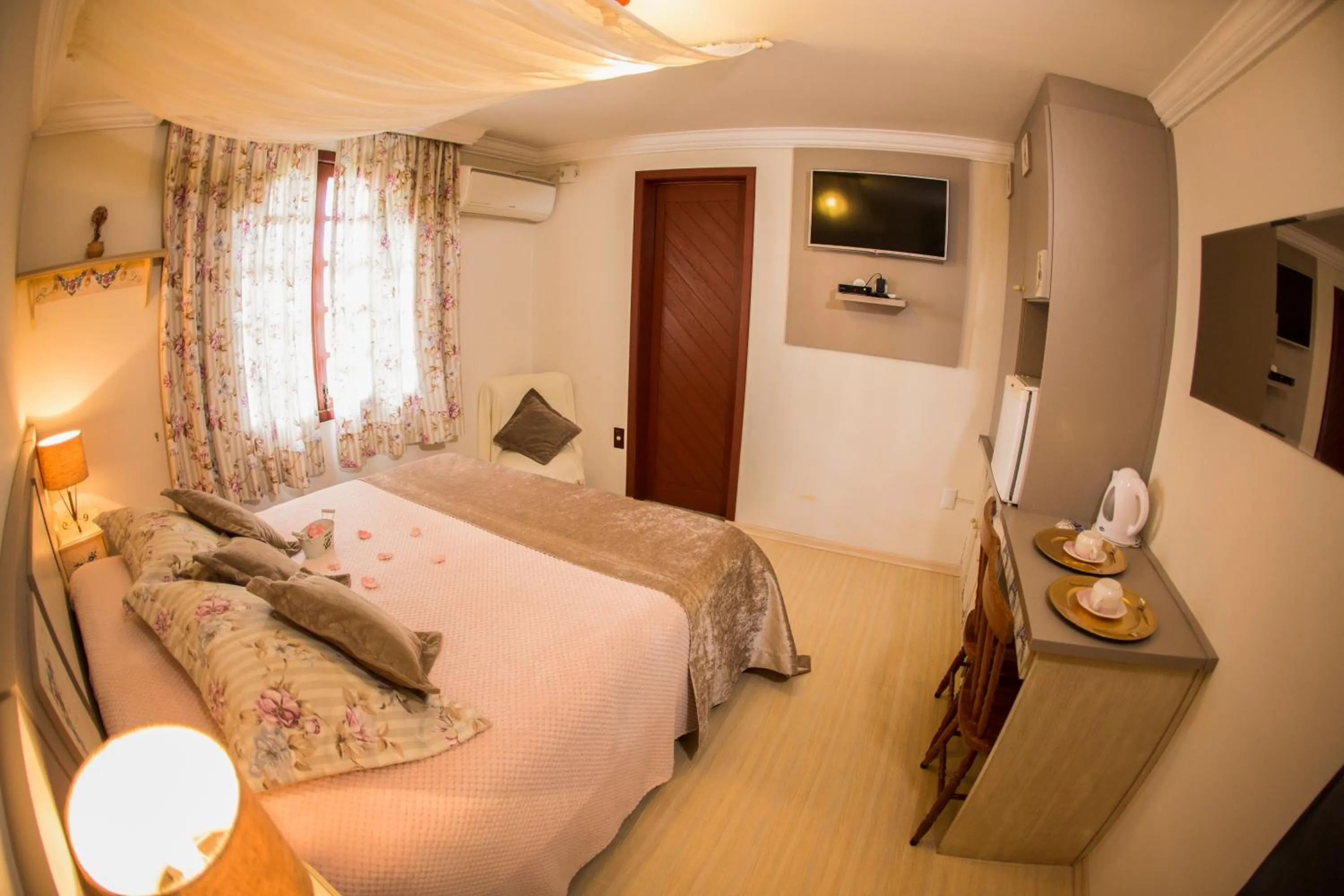 Bed in Chalé Alto da Serra - Pousada & Wellness Spa