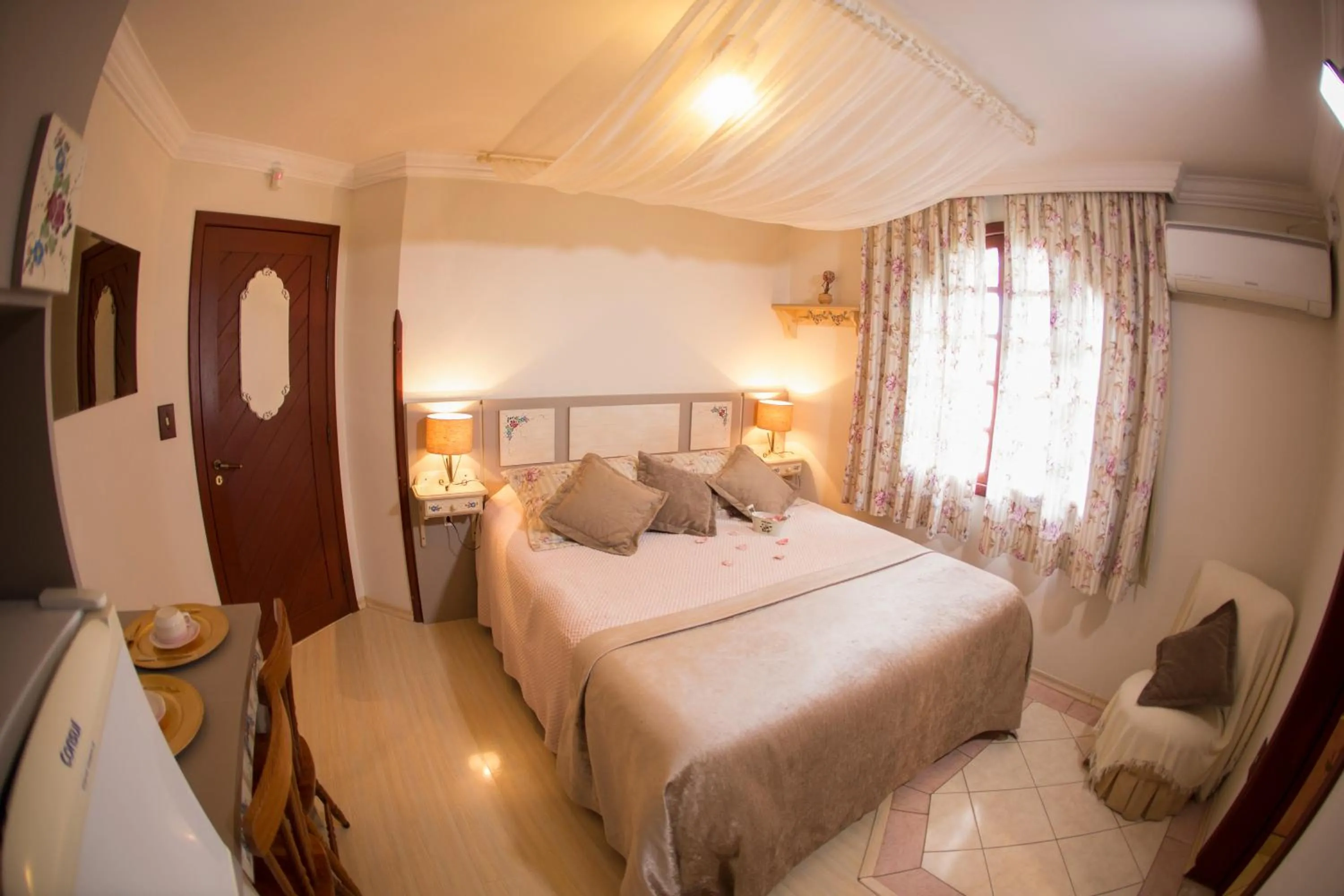 Bed in Chalé Alto da Serra - Pousada & Wellness Spa