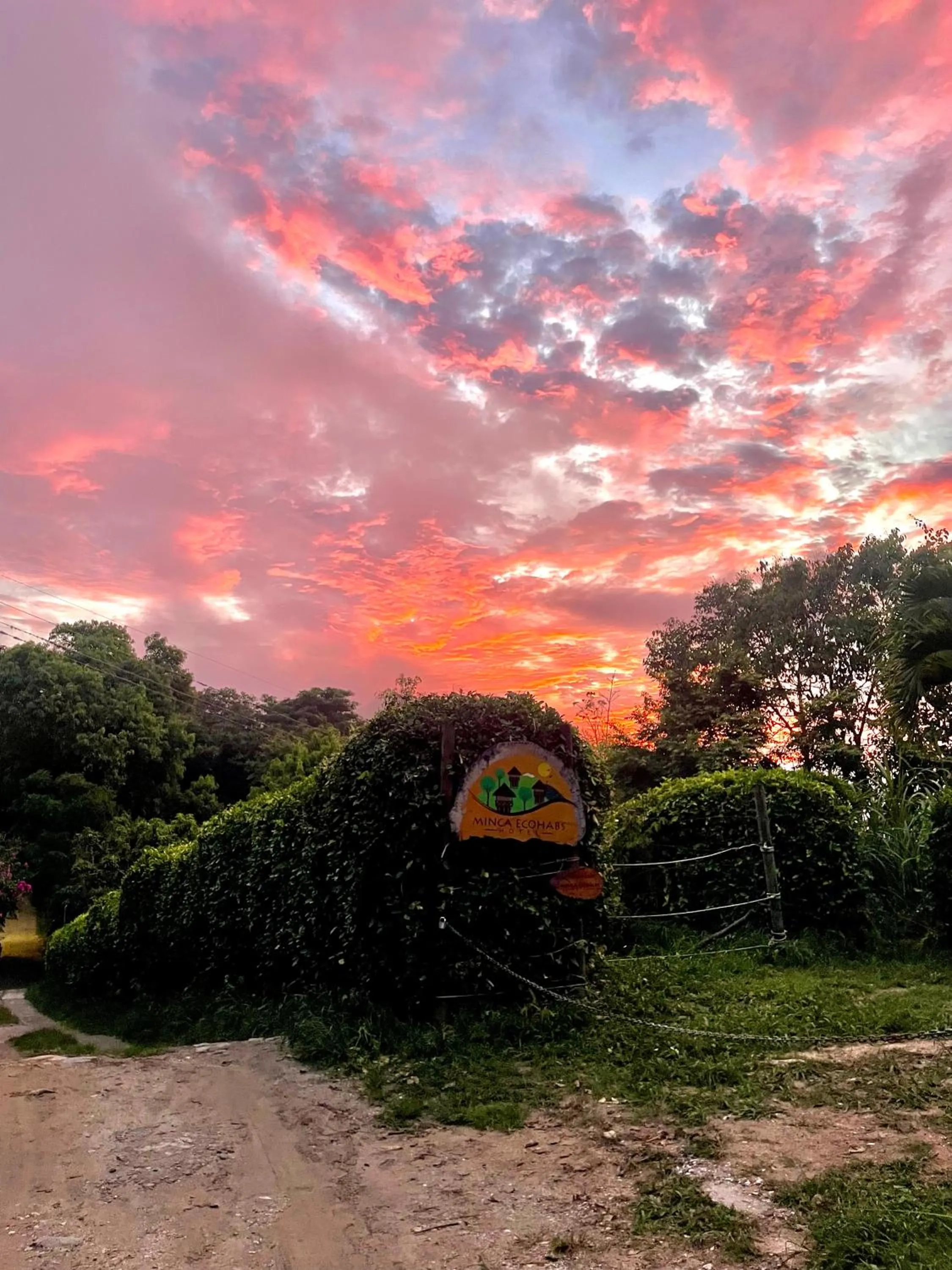 Parking in Minca Ecohabs Hotel