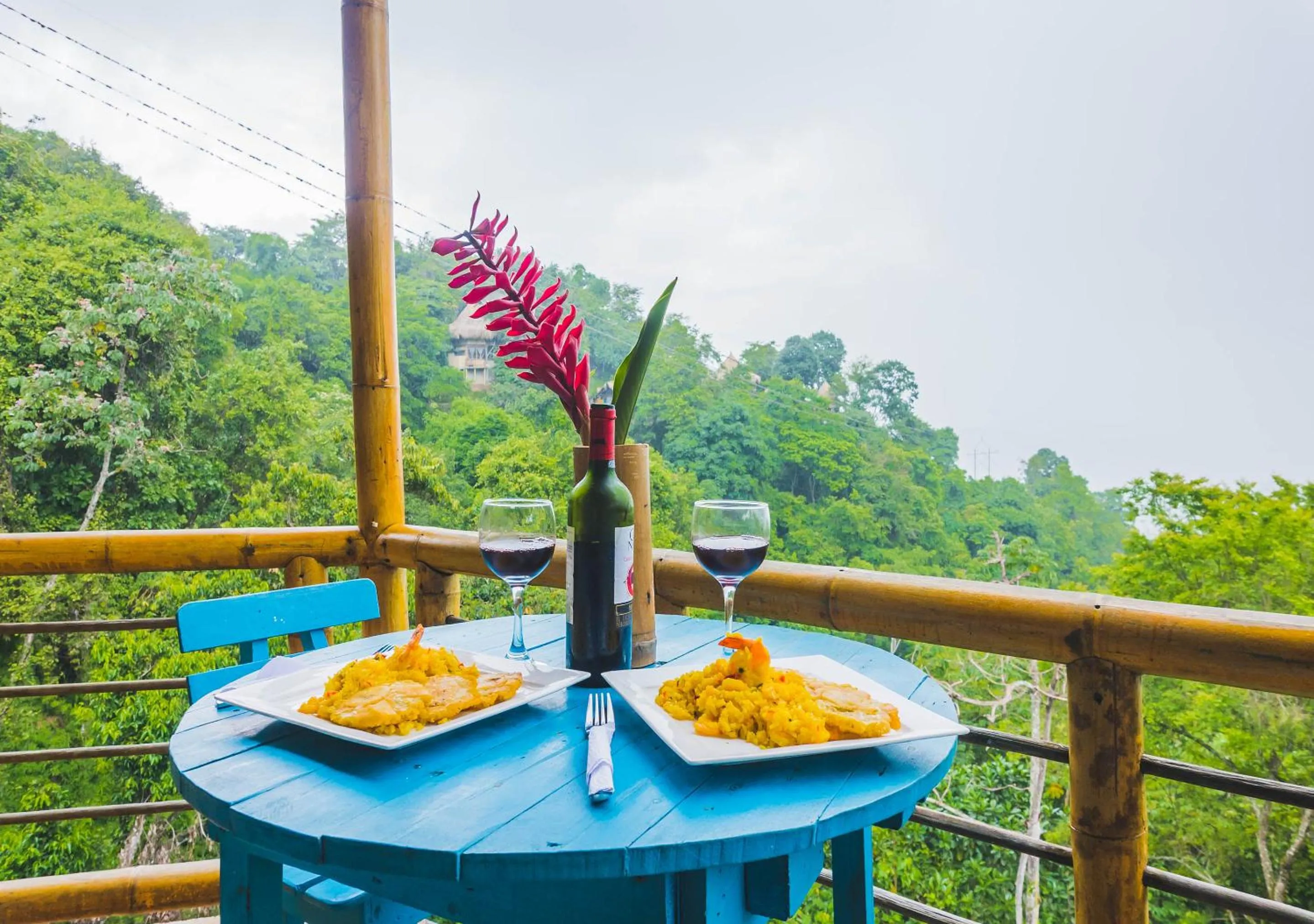 Restaurant/places to eat in Minca Ecohabs Hotel