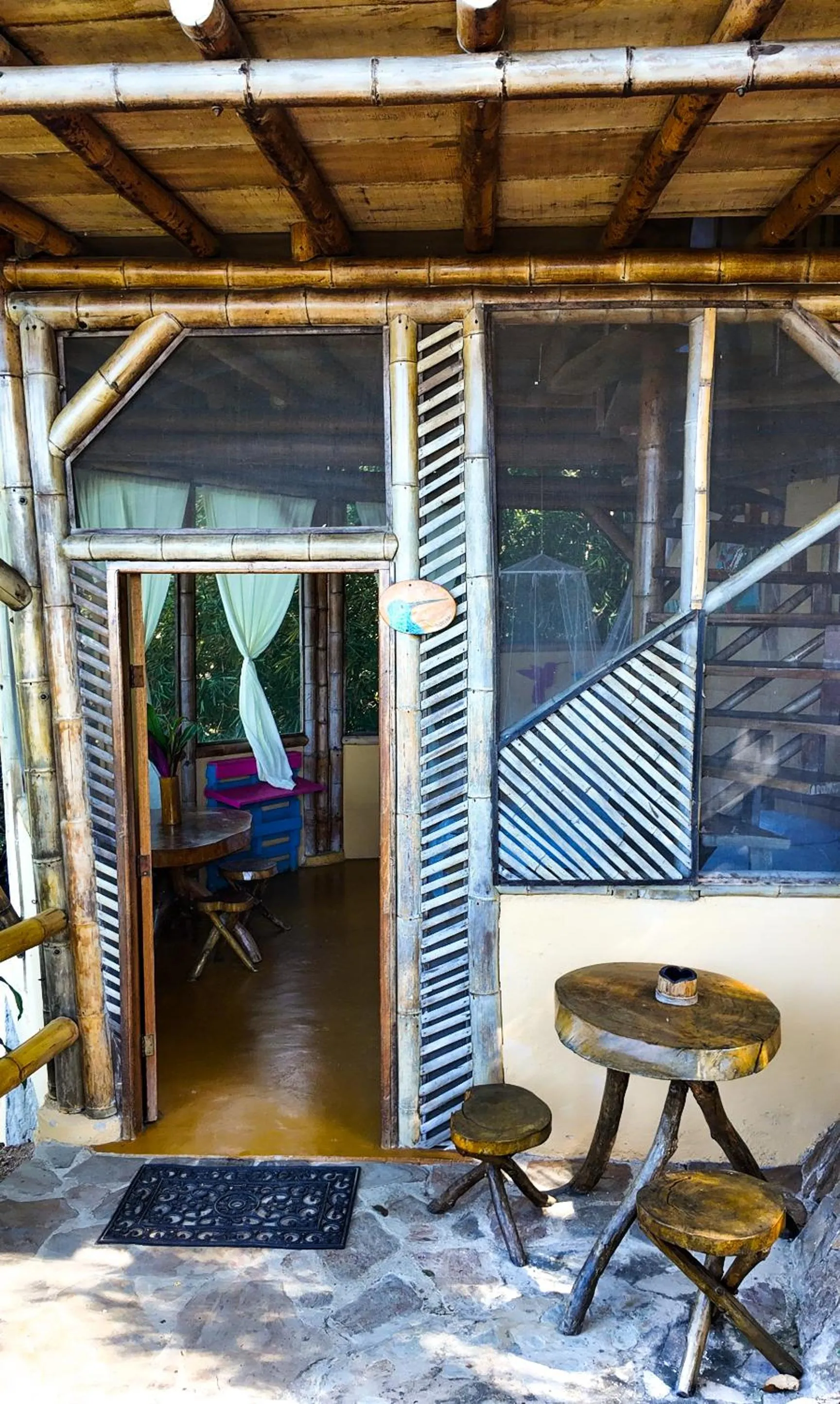 Patio in Minca Ecohabs Hotel