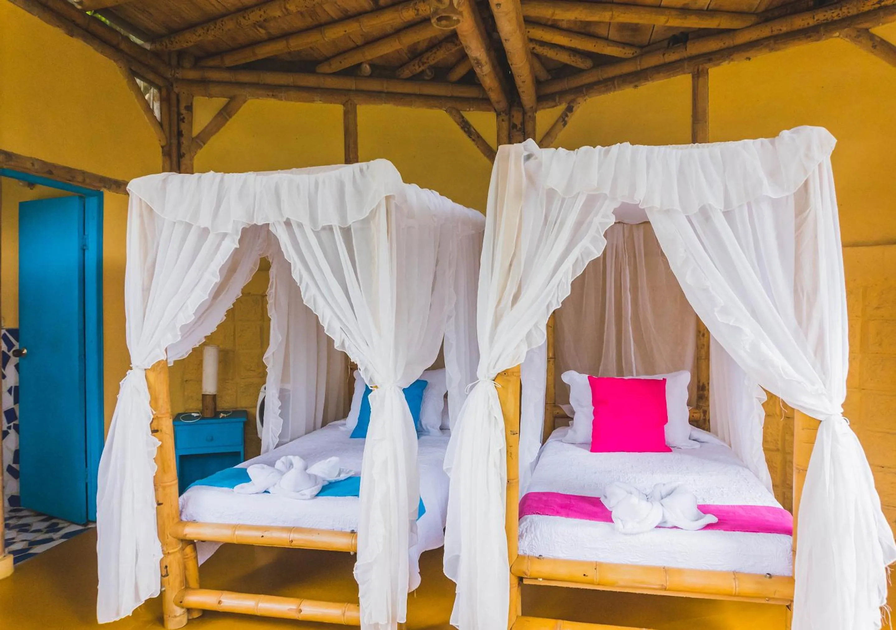 Bedroom, Bed in Minca Ecohabs Hotel