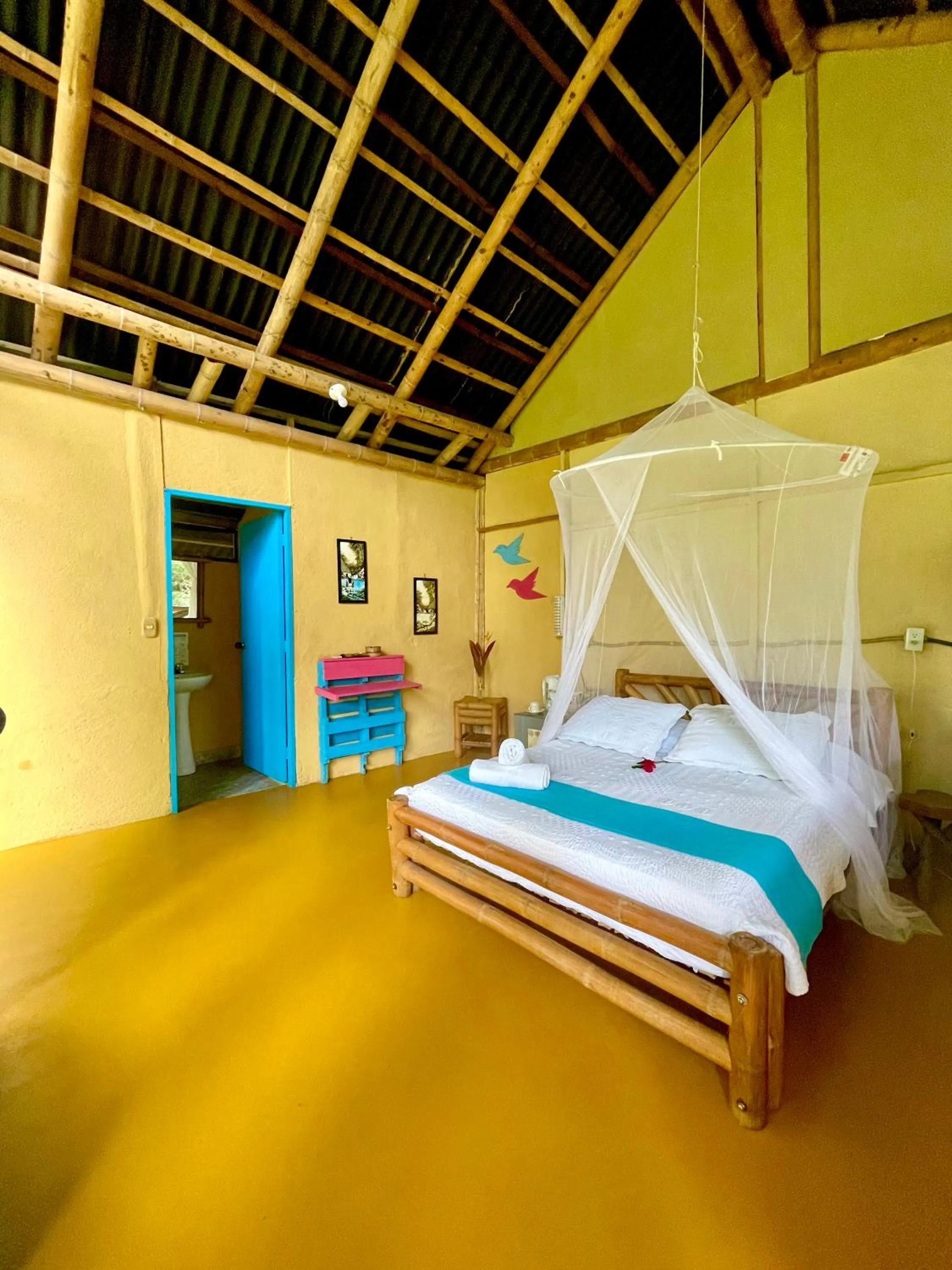 Property building, Bed in Minca Ecohabs Hotel