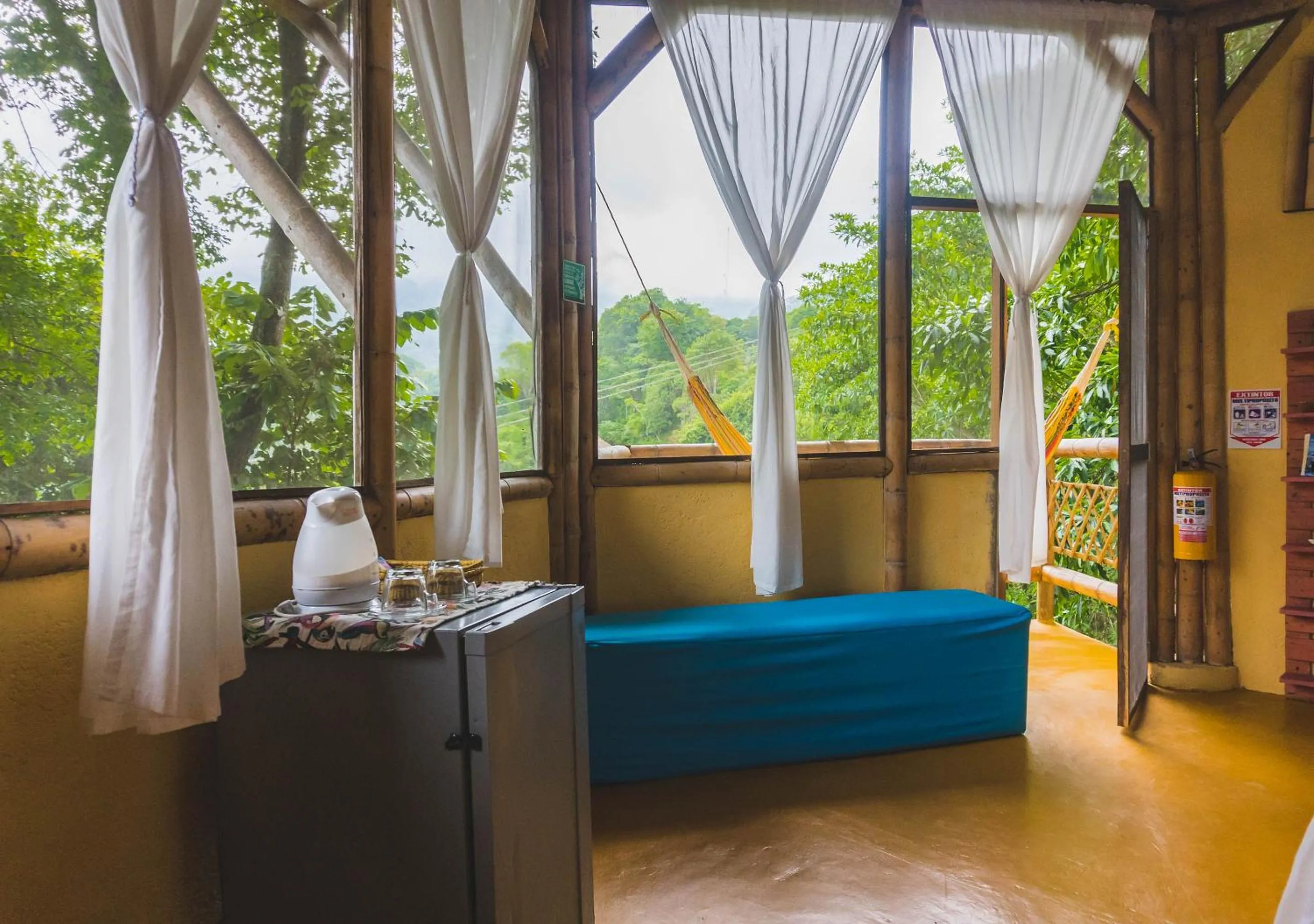 Bedroom in Minca Ecohabs Hotel