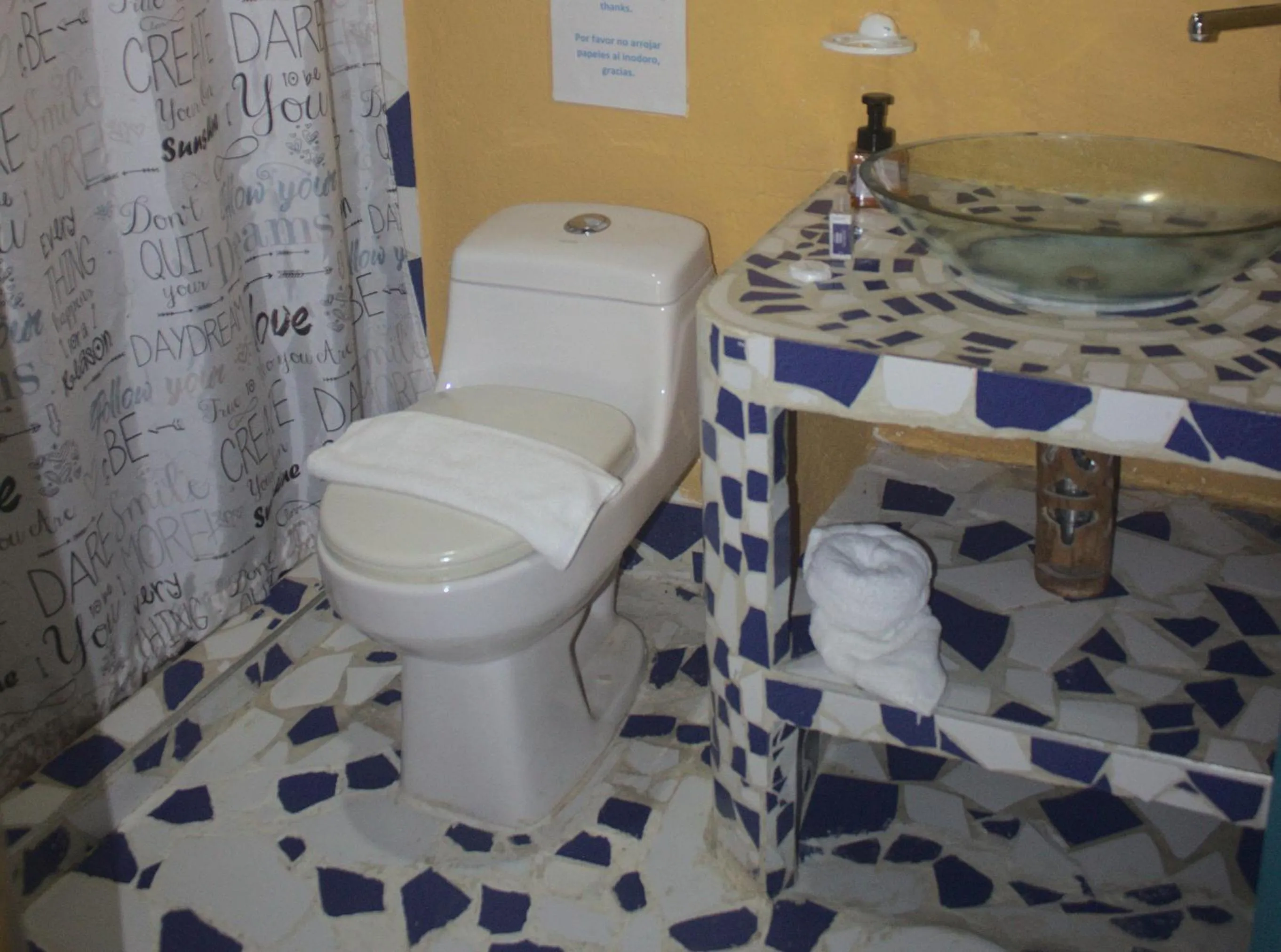 Bathroom in Minca Ecohabs Hotel