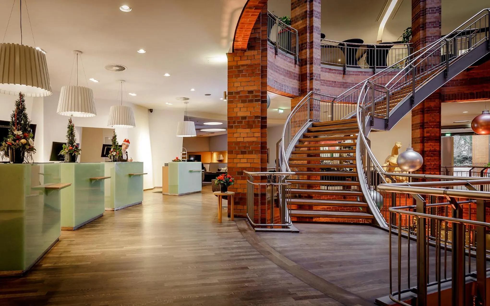 Lobby or reception in Dorint Hotel Bremen