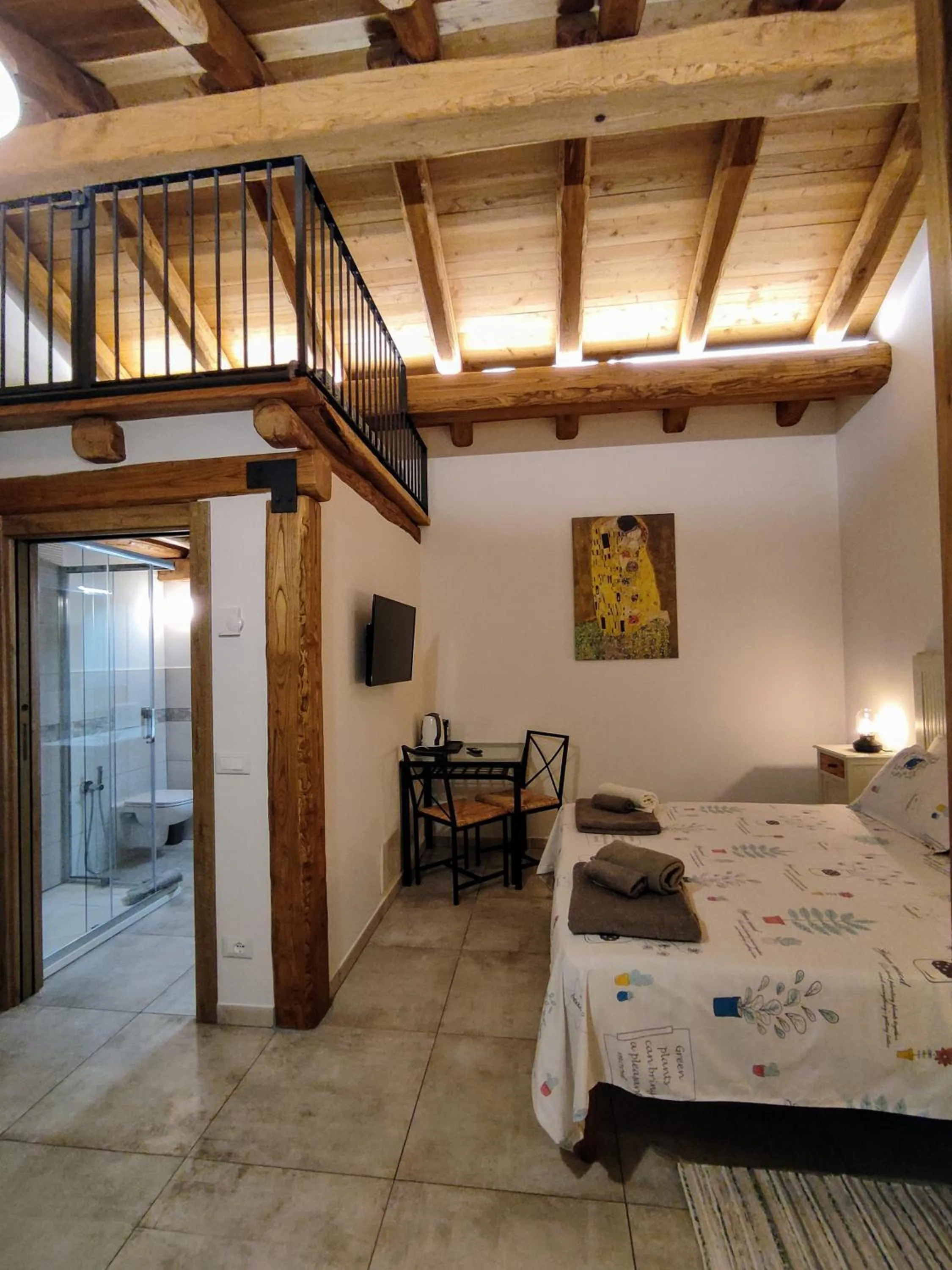 Bed in B&B Al Vecchio Torchio