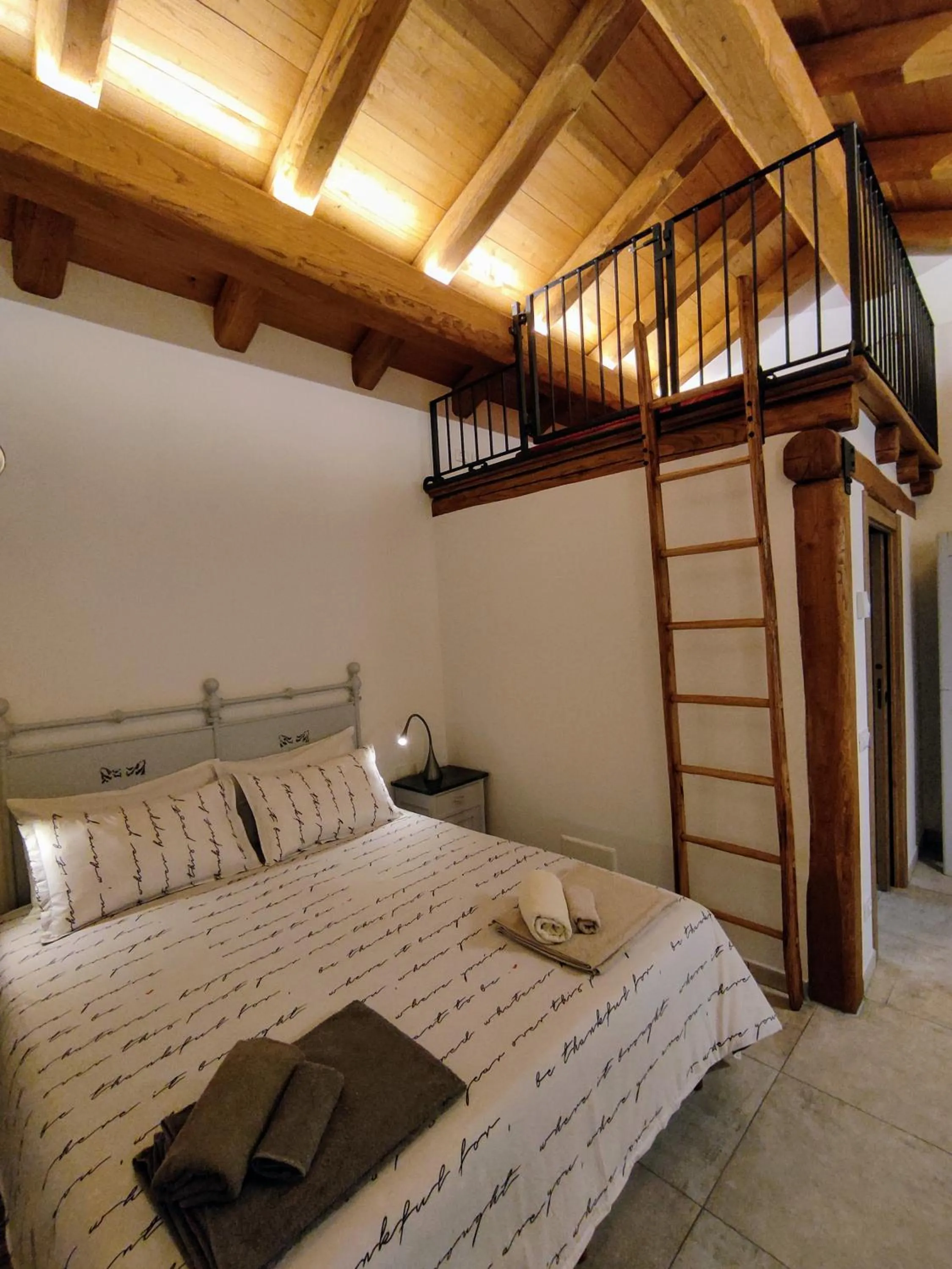 Bed in B&B Al Vecchio Torchio