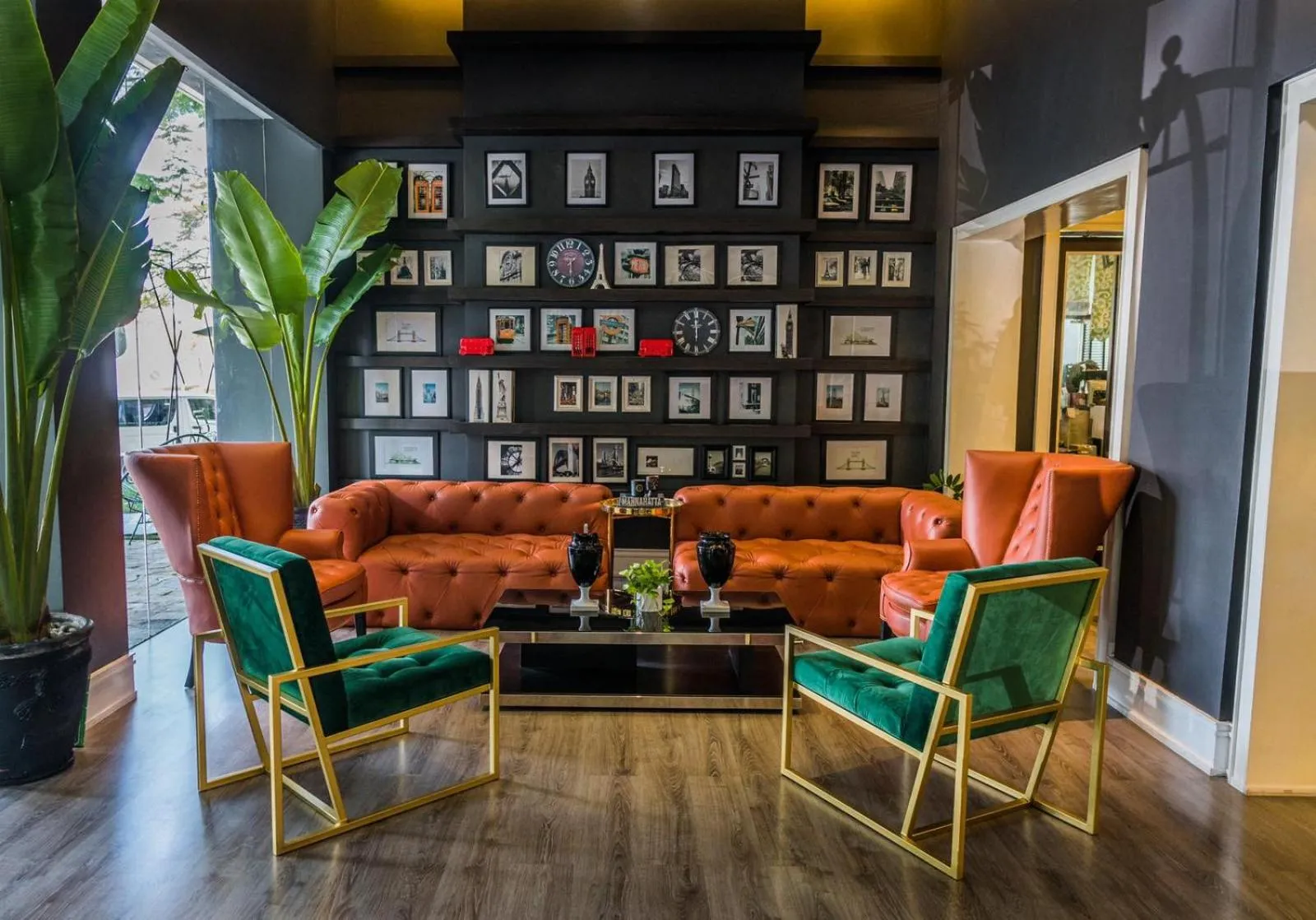 Lobby or reception in Azumi Boutique Hotel