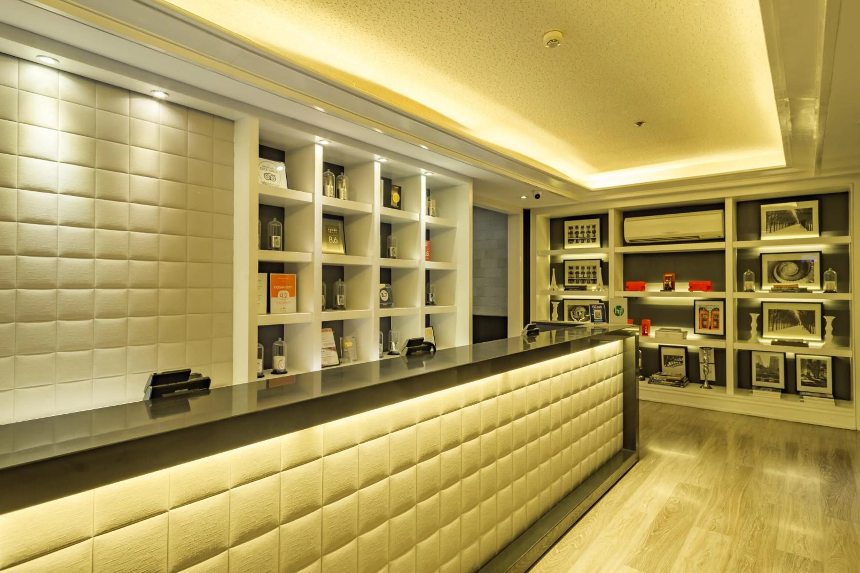 Lobby or reception in Azumi Boutique Hotel