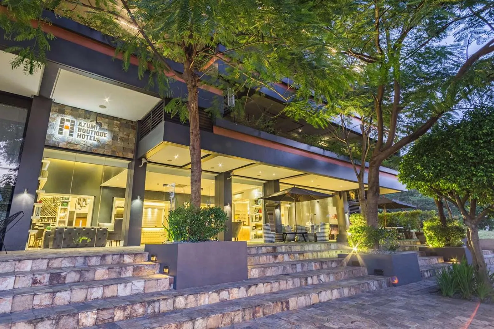 Facade/entrance in Azumi Boutique Hotel