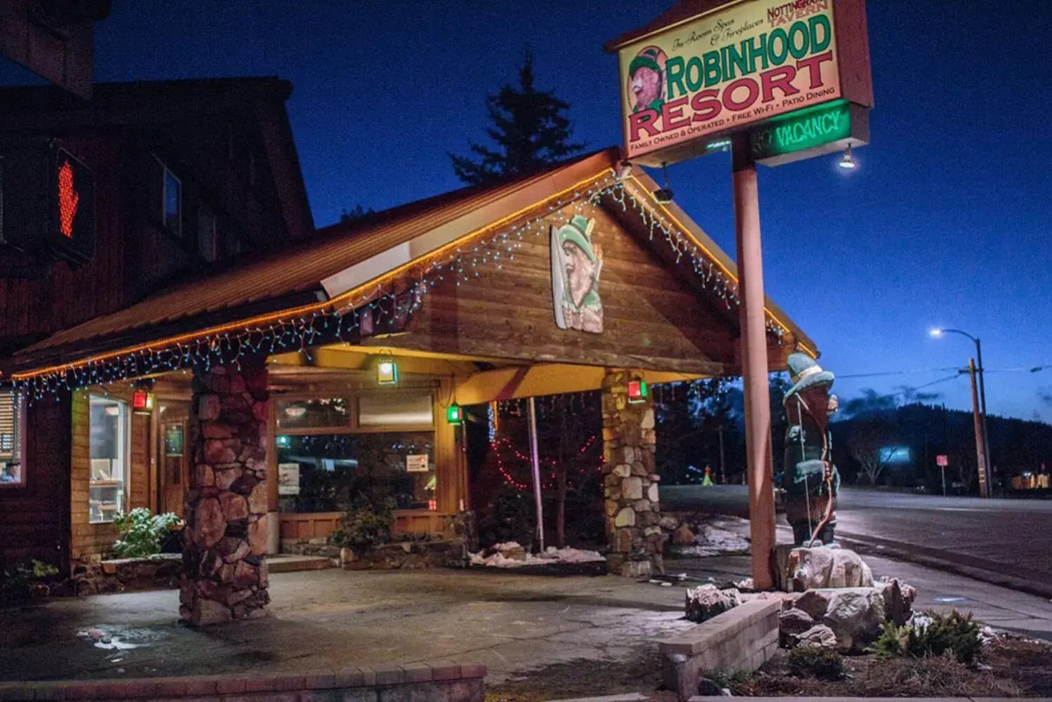 Property building in Robinhood Resort Property building in Robinhood Resort