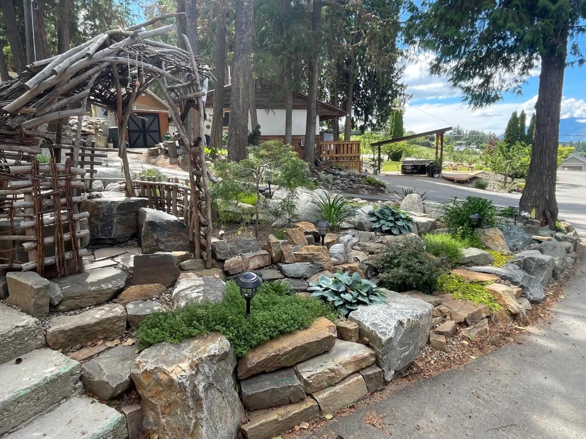 Property building in The Valley View Cabins and Event Center