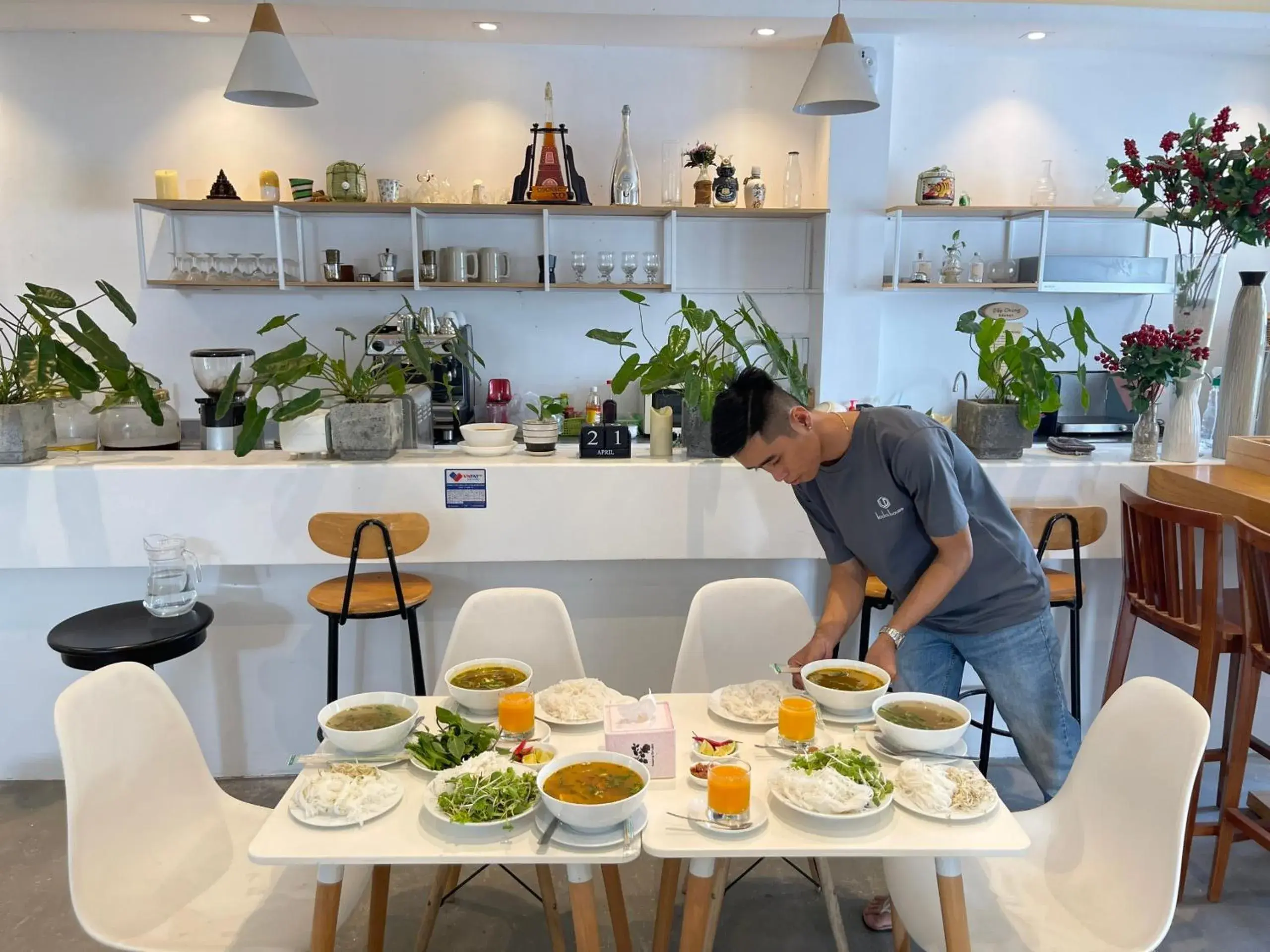 Food and drinks in LaDa's House Da Nang Food and drinks in LaDa's House Da Nang