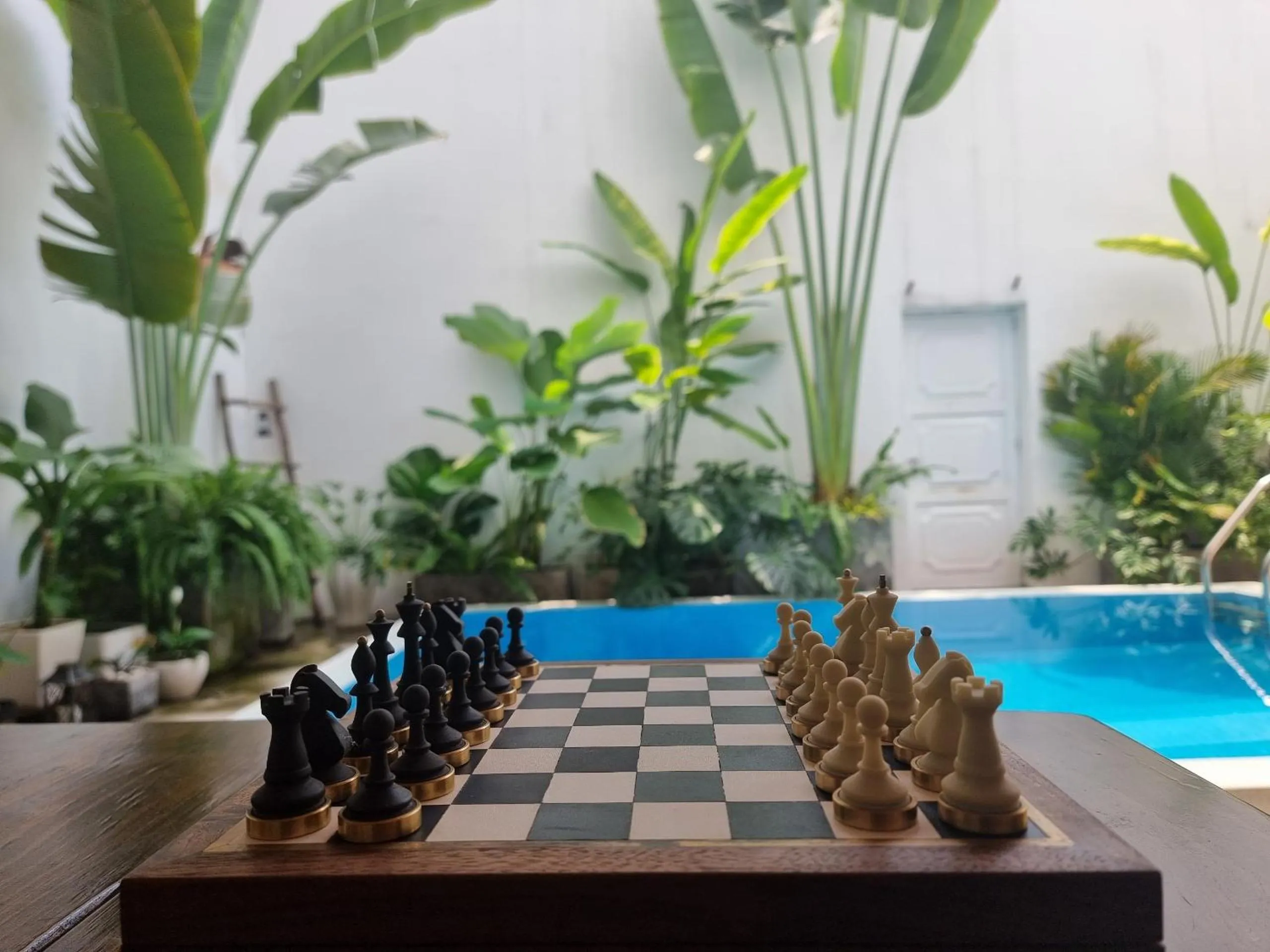 Pool view in LaDa's House Da Nang