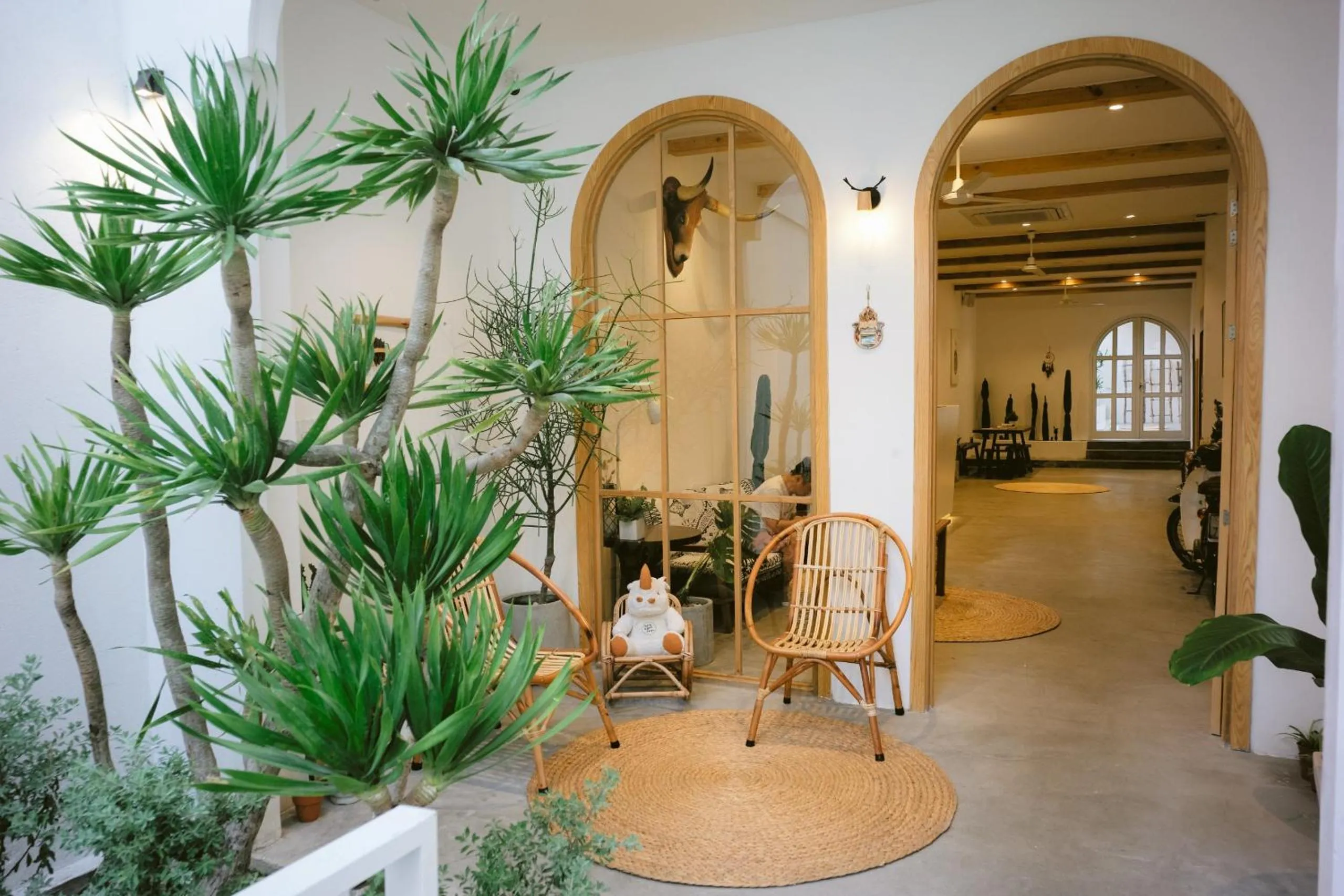 Patio in LaDa's House Da Nang