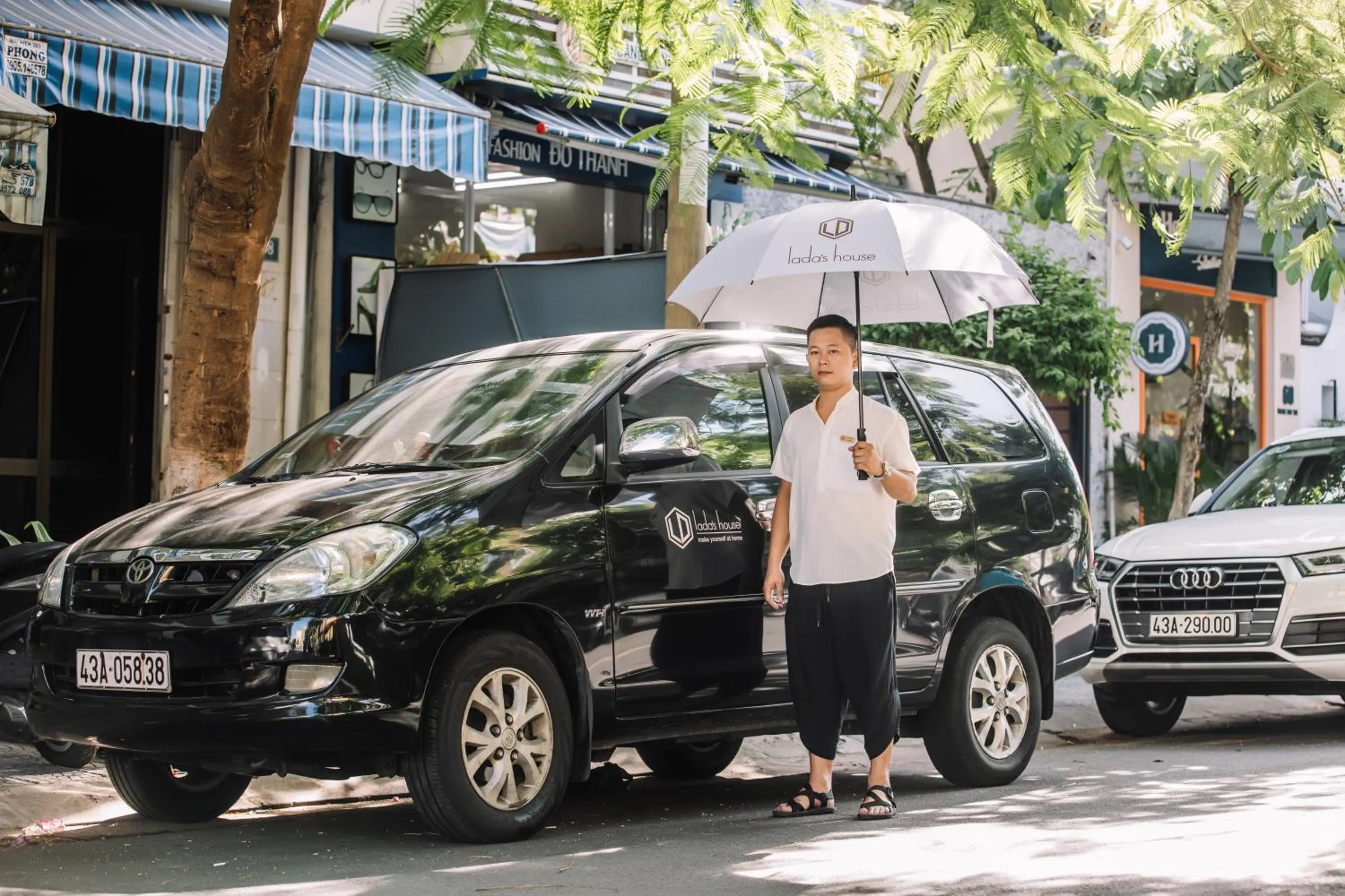 Parking in LaDa's House Da Nang