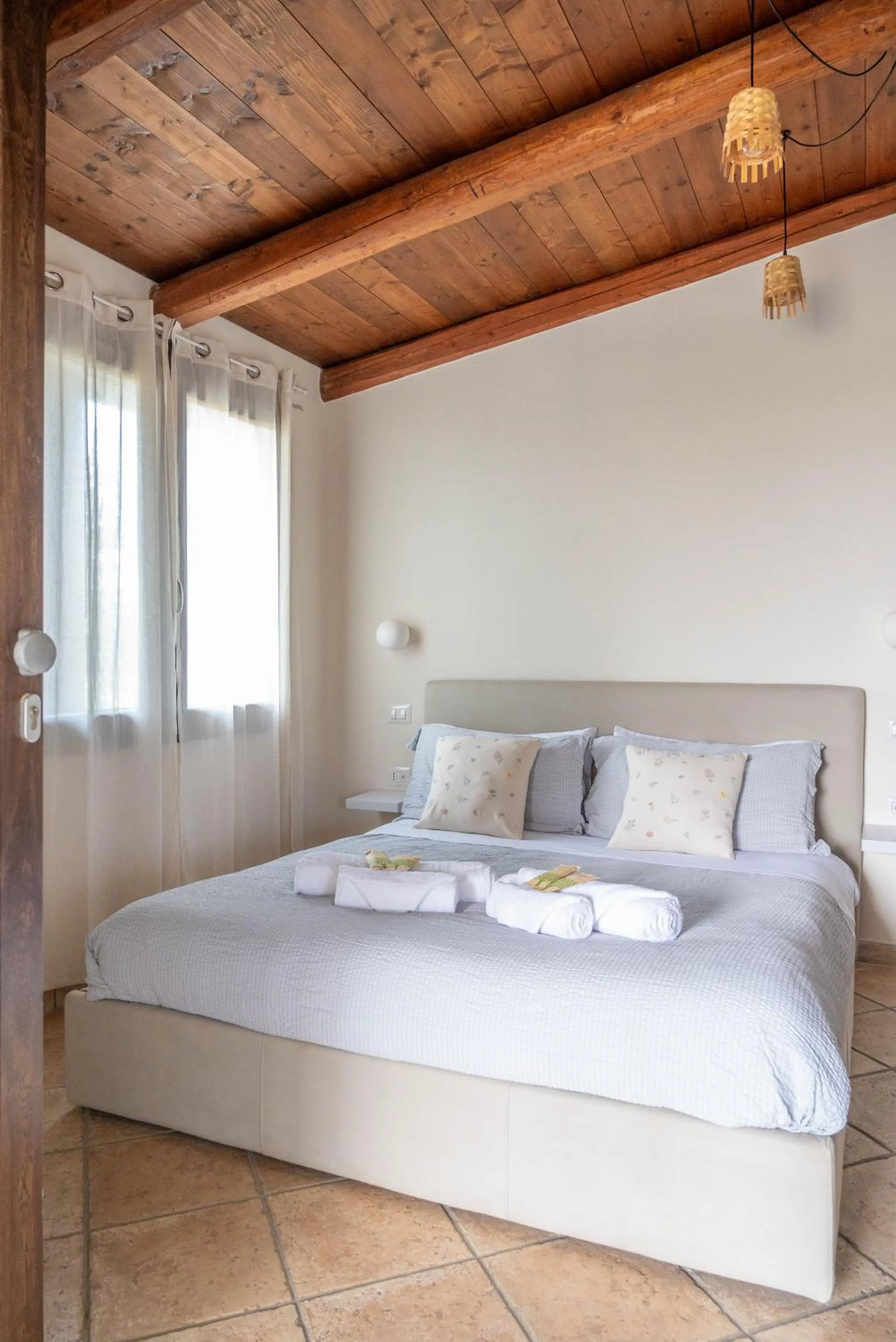 Bedroom, Bed in La Botte e il Vino Rooms