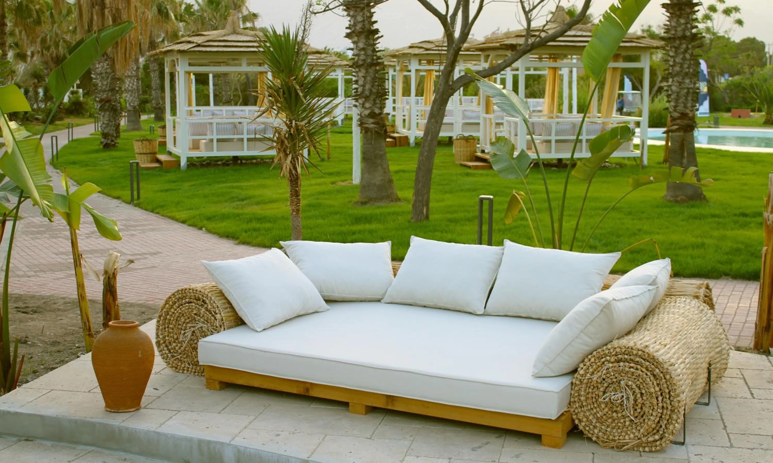 Patio in Presa Di Finica Hotel