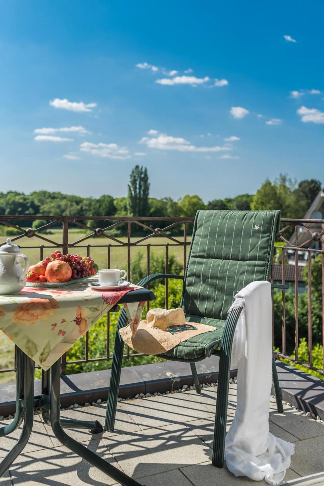 Balcony/Terrace in Lohmann's Romantik Hotel Gravenberg